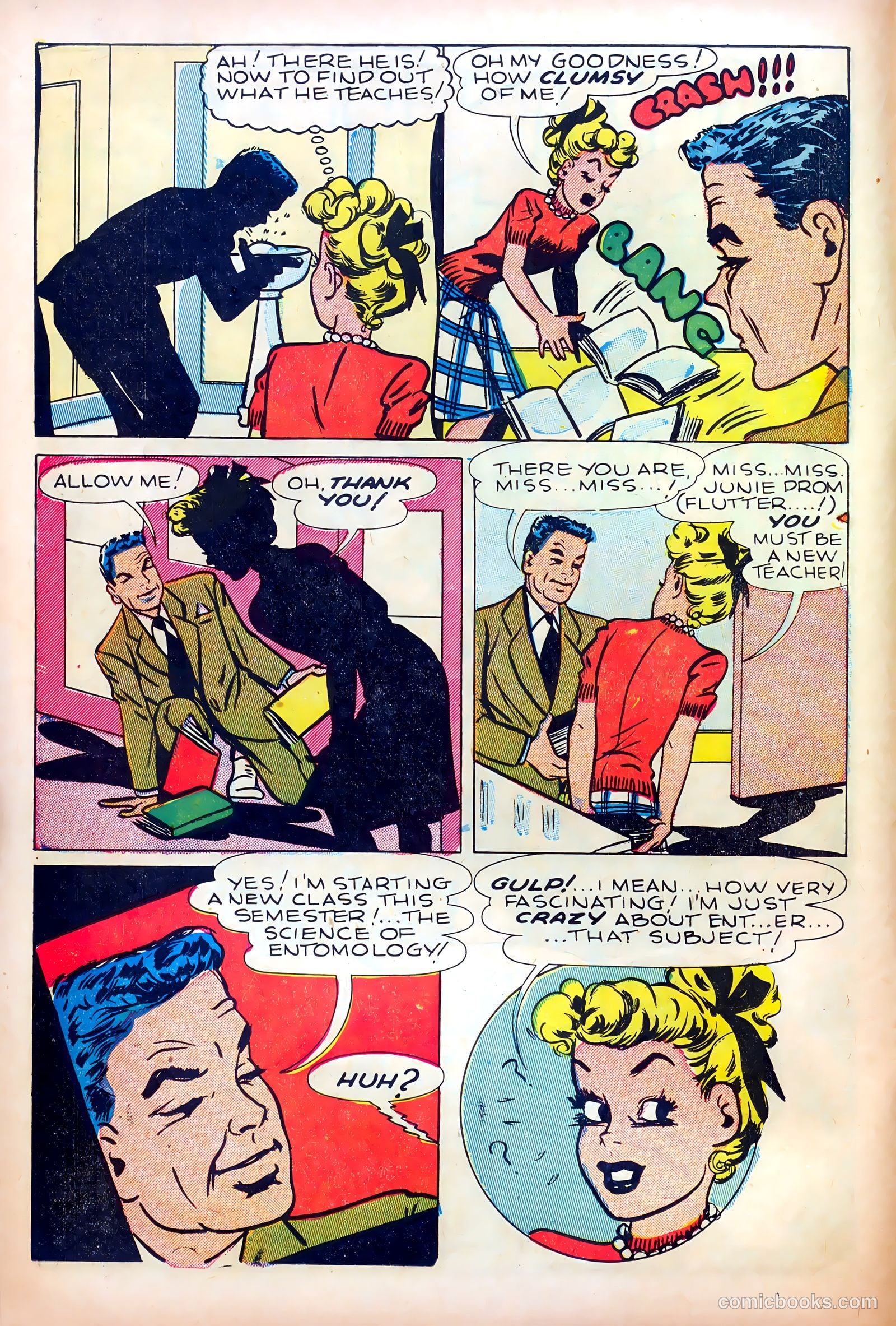 Junie Prom Comics #4 (1948) — page 12 of 36