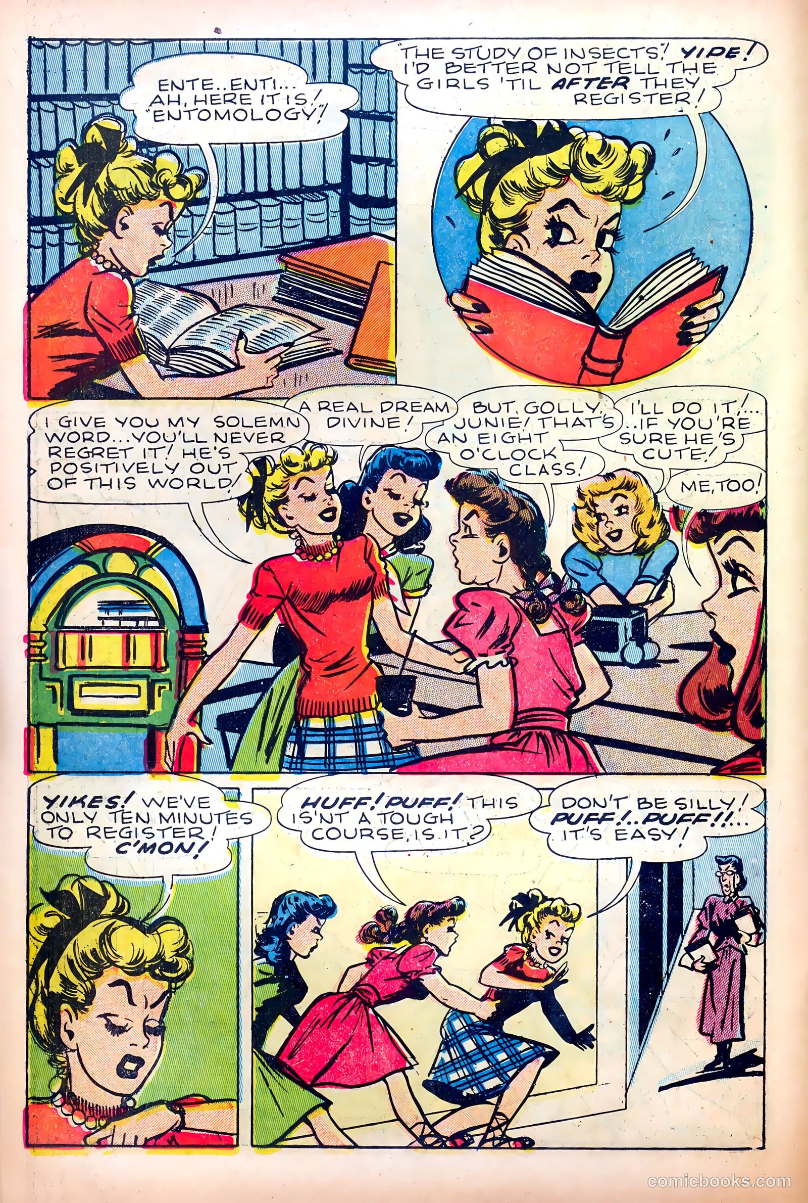 Junie Prom Comics #4 (1948) — page 14 of 36