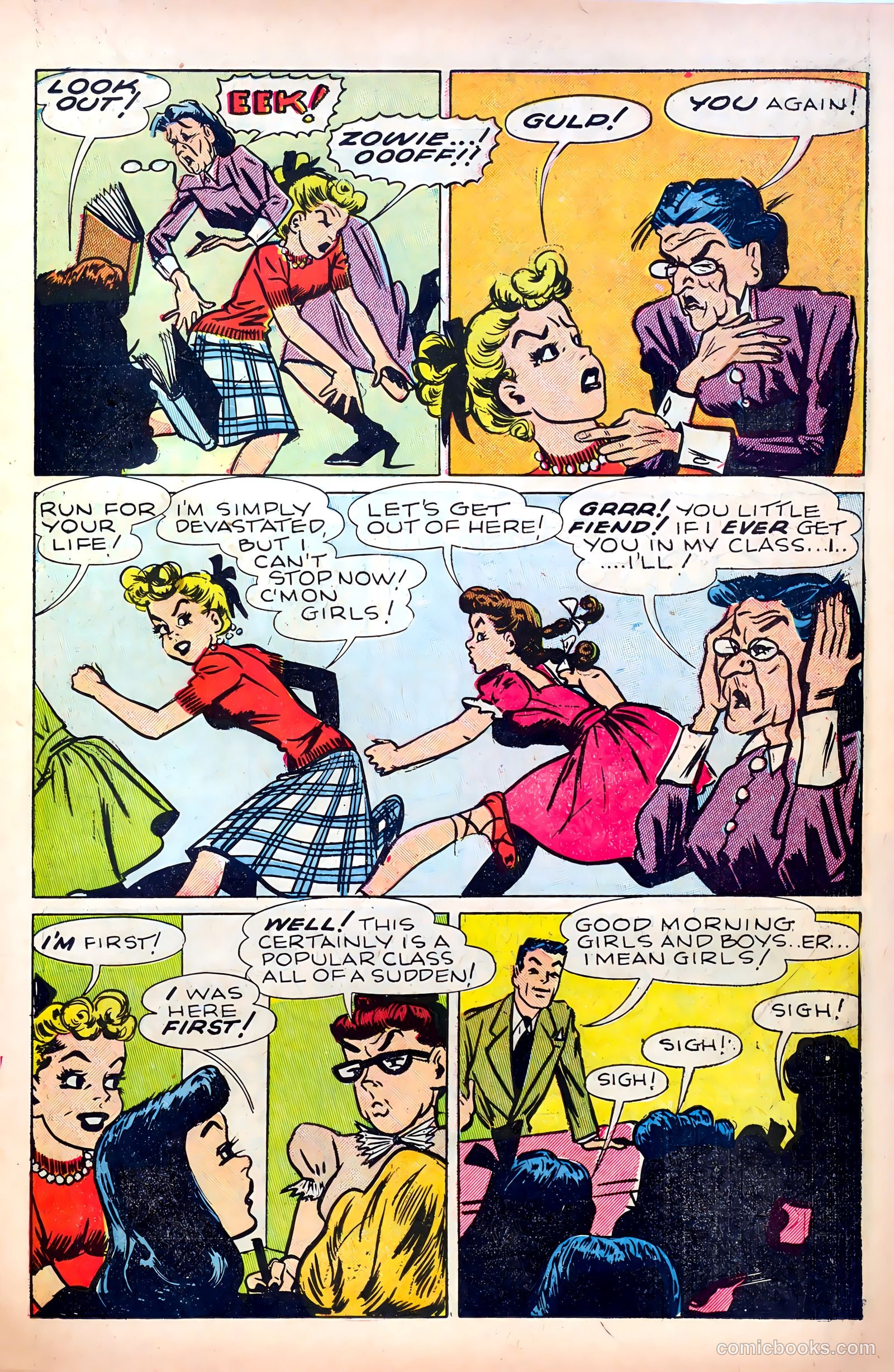 Junie Prom Comics #4 (1948) — page 15 of 36