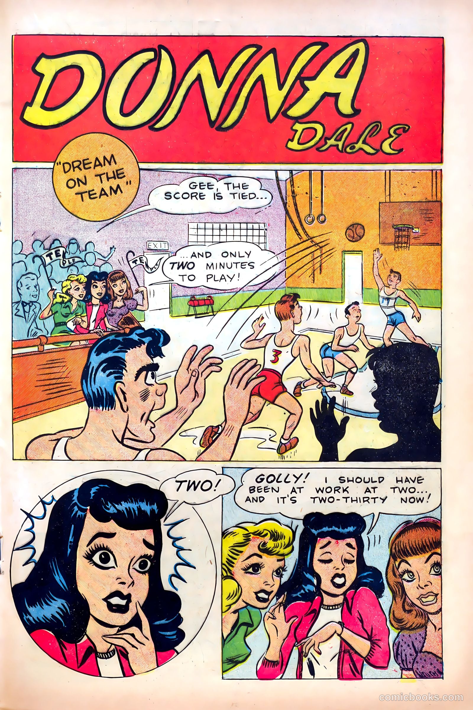 Junie Prom Comics #4 (1948) — page 19 of 36