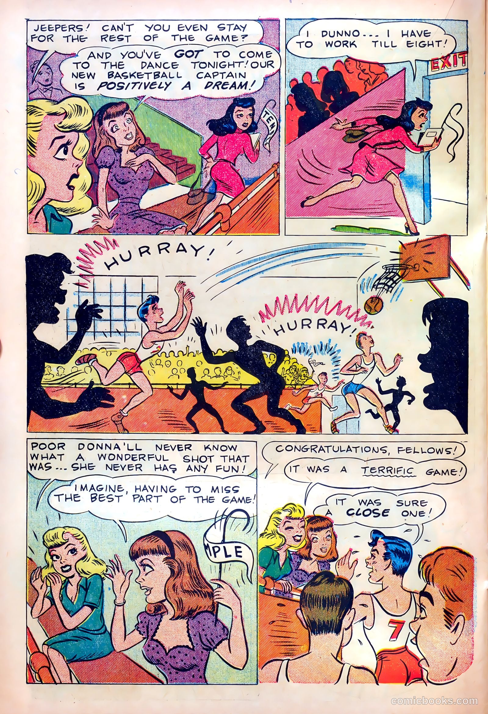 Junie Prom Comics #4 (1948) — page 20 of 36