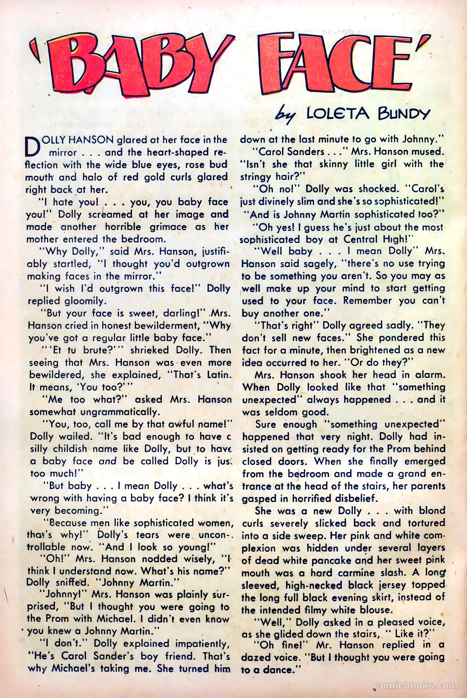 Junie Prom Comics #4 (1948) — page 24 of 36
