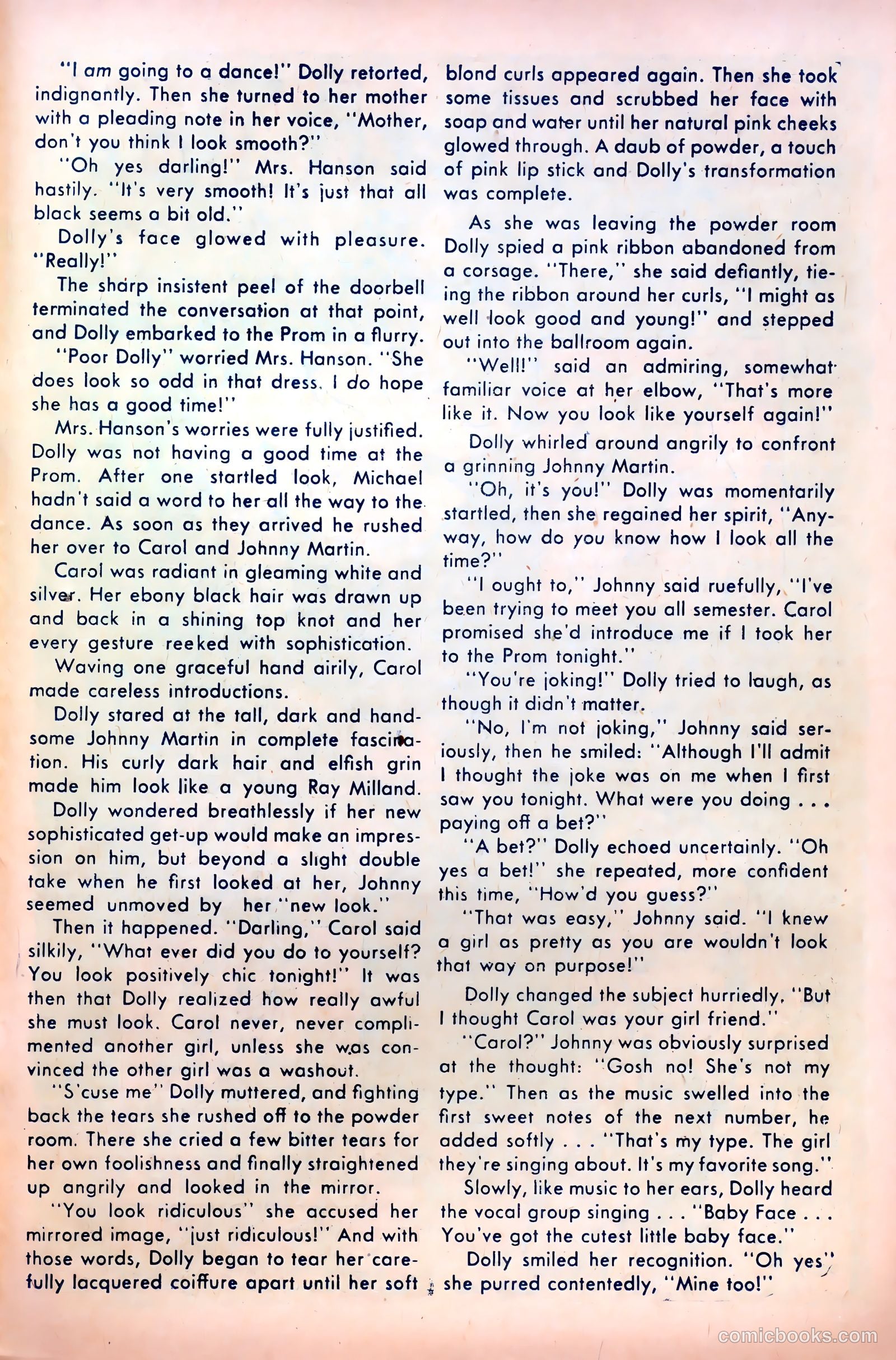 Junie Prom Comics #4 (1948) — page 25 of 36
