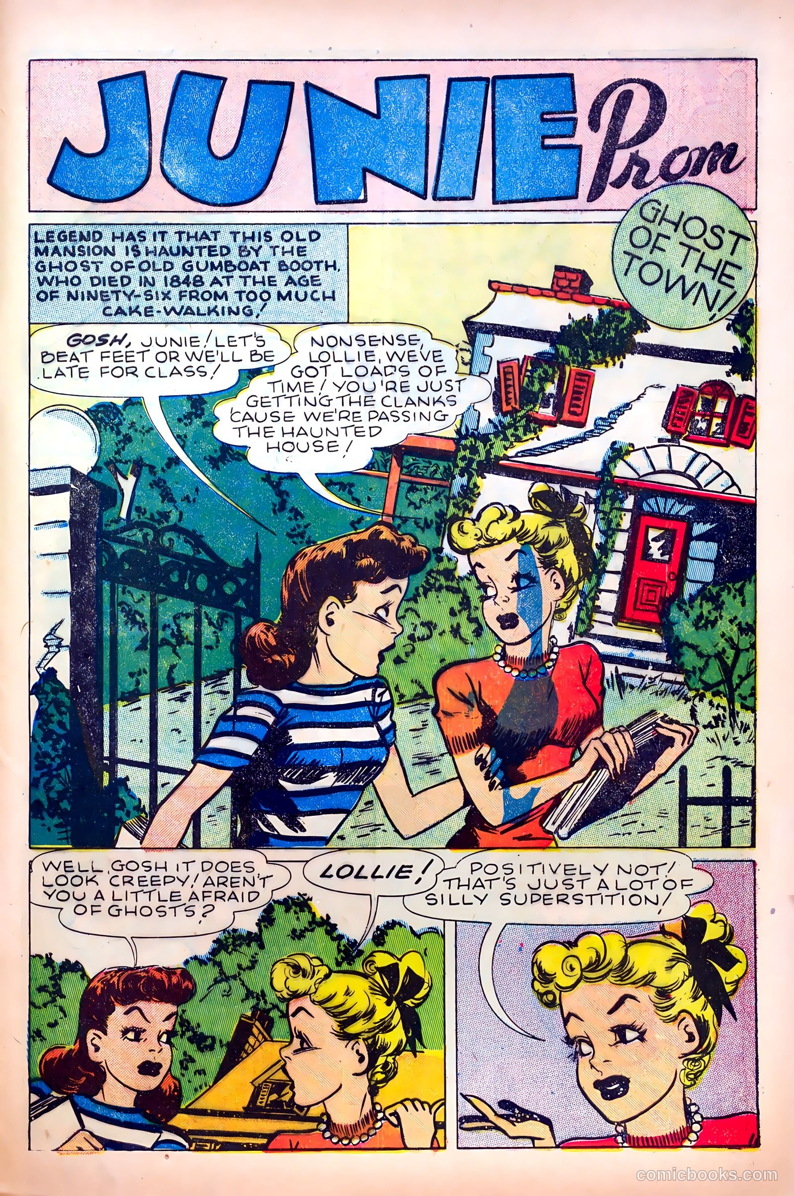 Junie Prom Comics #4 (1948) — page 27 of 36