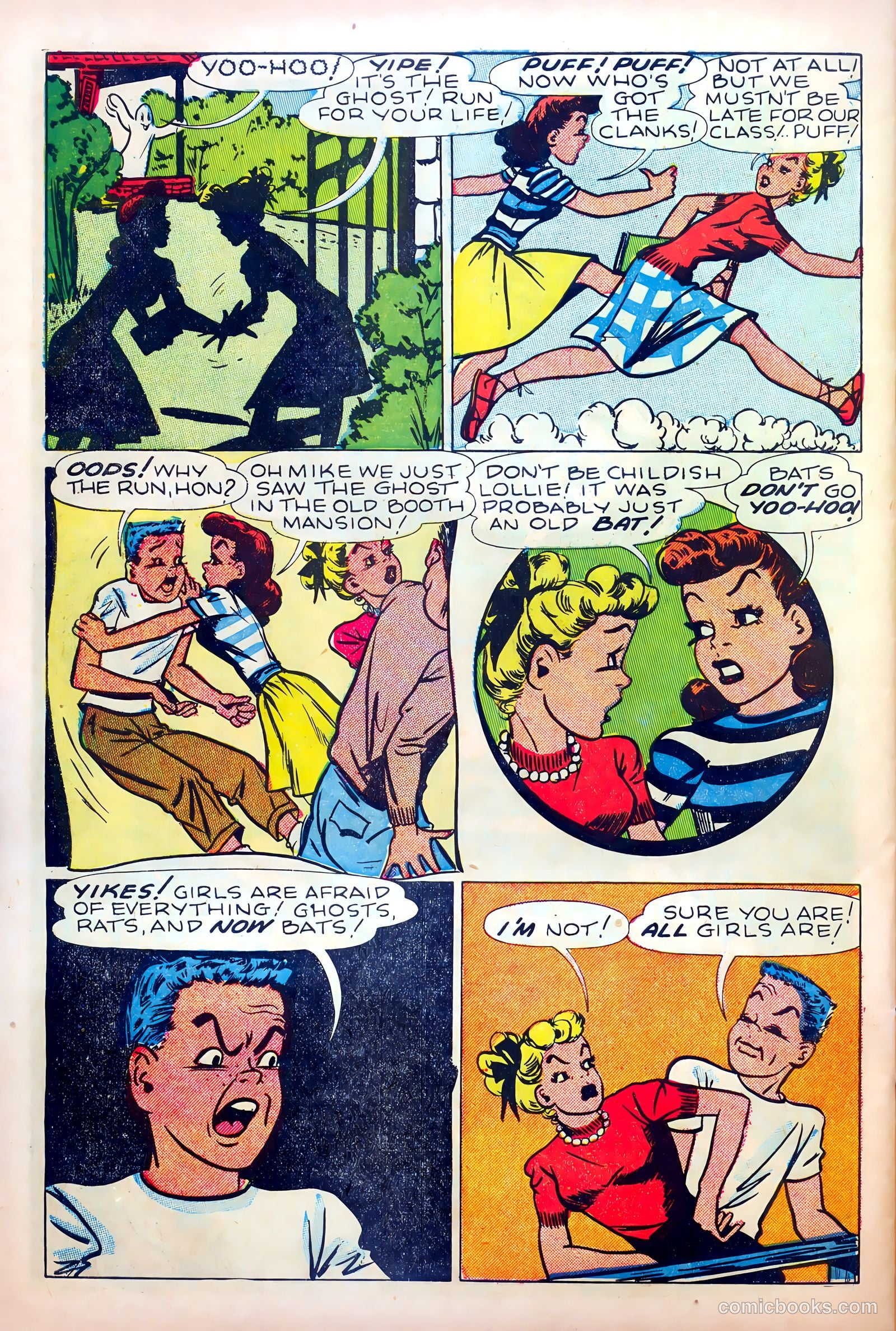 Junie Prom Comics #4 (1948) — page 28 of 36