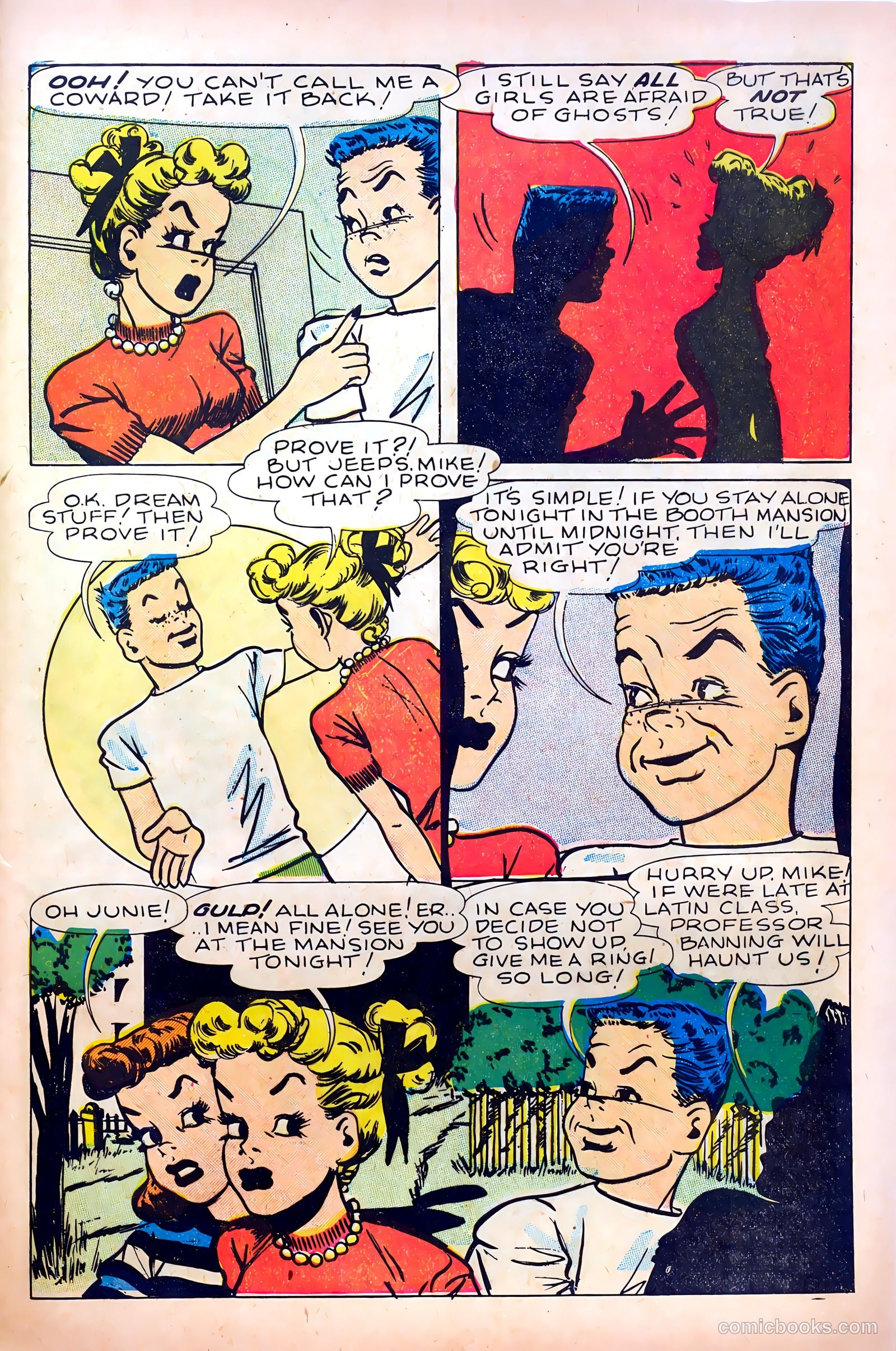 Junie Prom Comics #4 (1948) — page 29 of 36