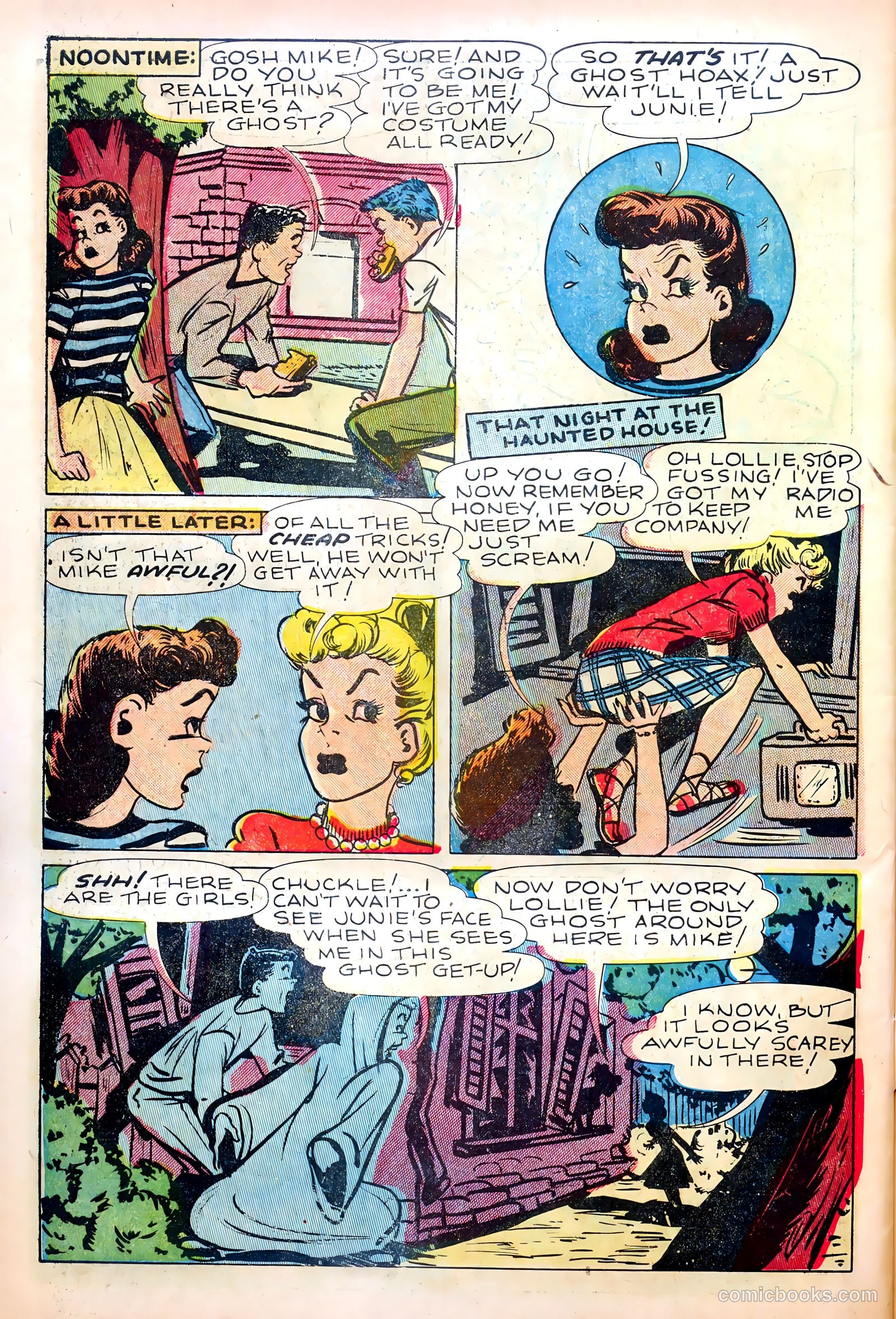 Junie Prom Comics #4 (1948) — page 30 of 36