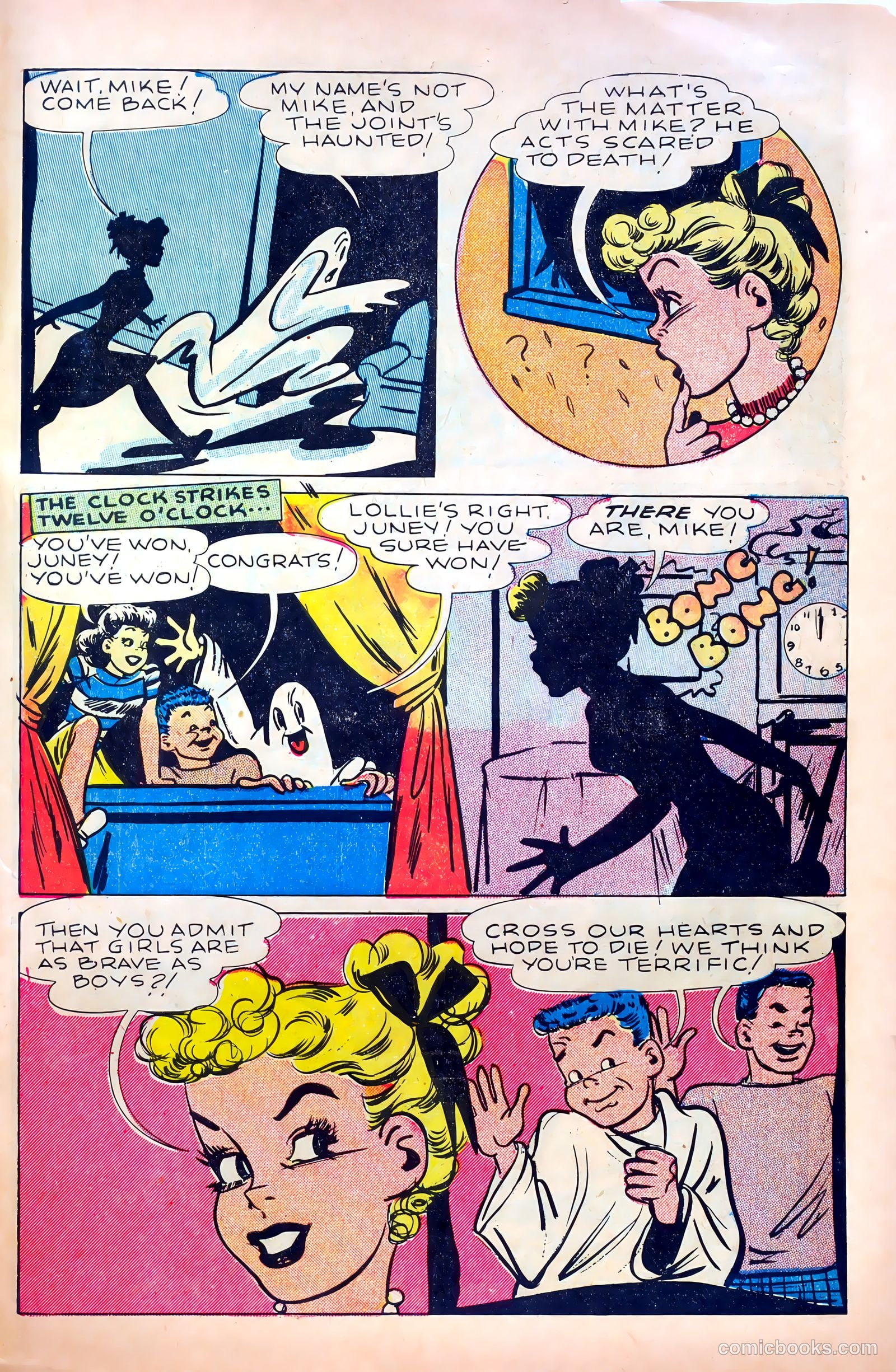 Junie Prom Comics #4 (1948) — page 33 of 36