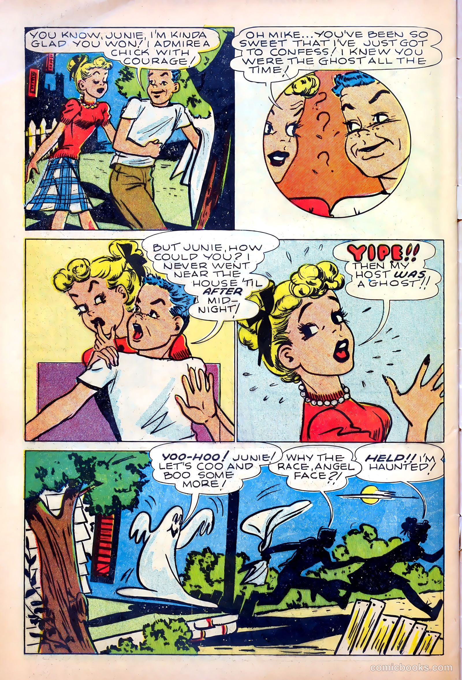 Junie Prom Comics #4 (1948) — page 34 of 36