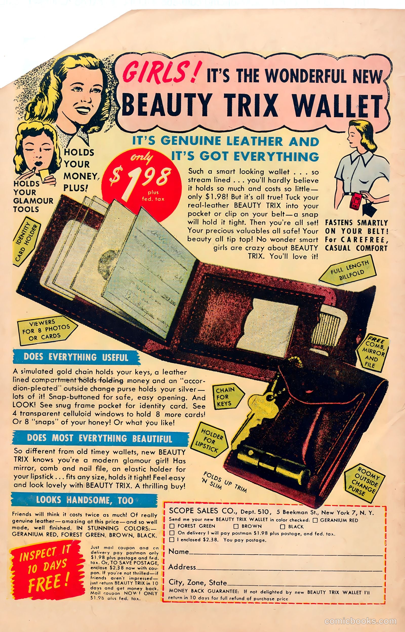 Junie Prom Comics #4 (1948) — page 36 of 36