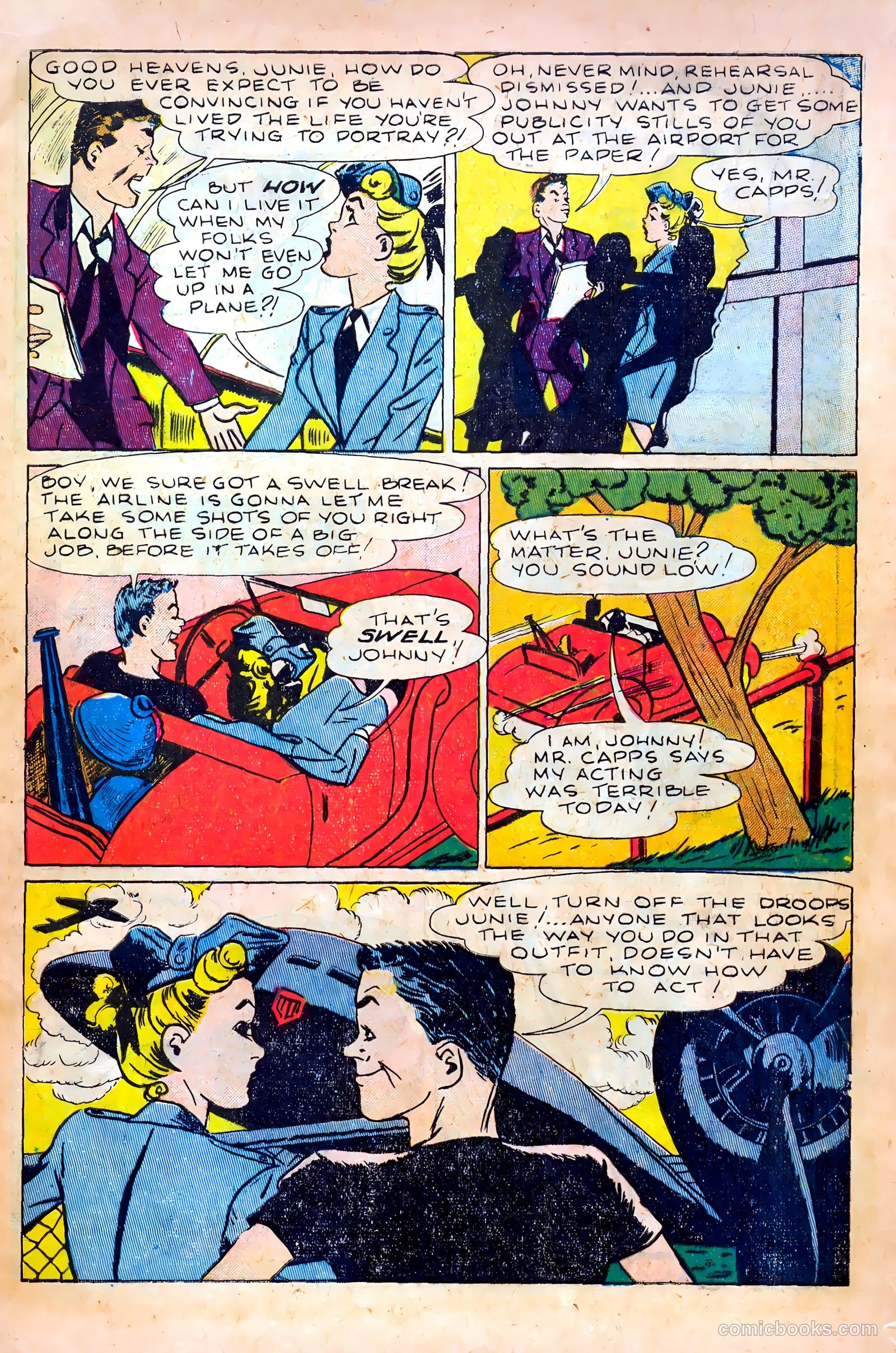 Junie Prom Comics #5 (1949) — page 5 of 36