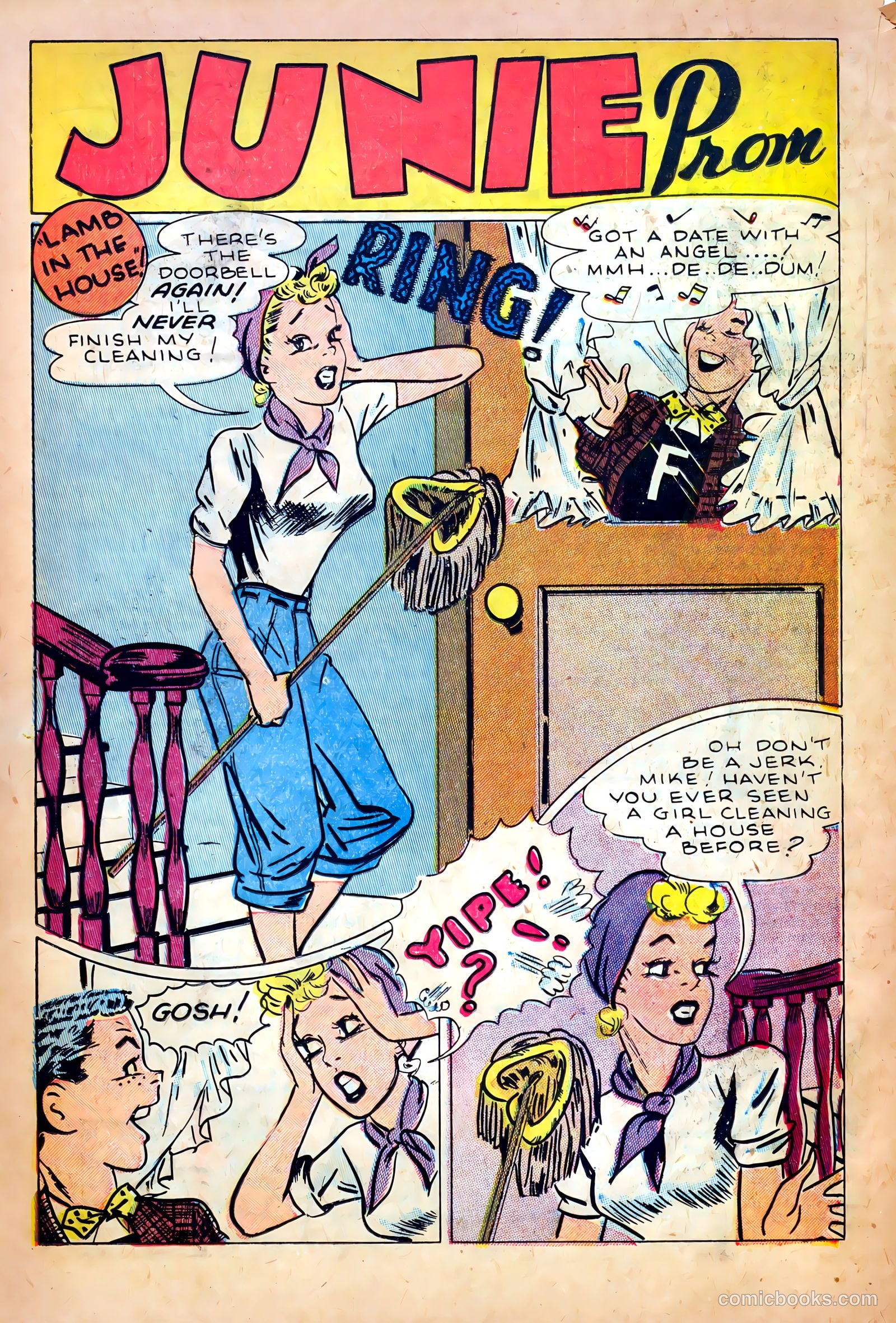 Junie Prom Comics #5 (1949) — page 14 of 36