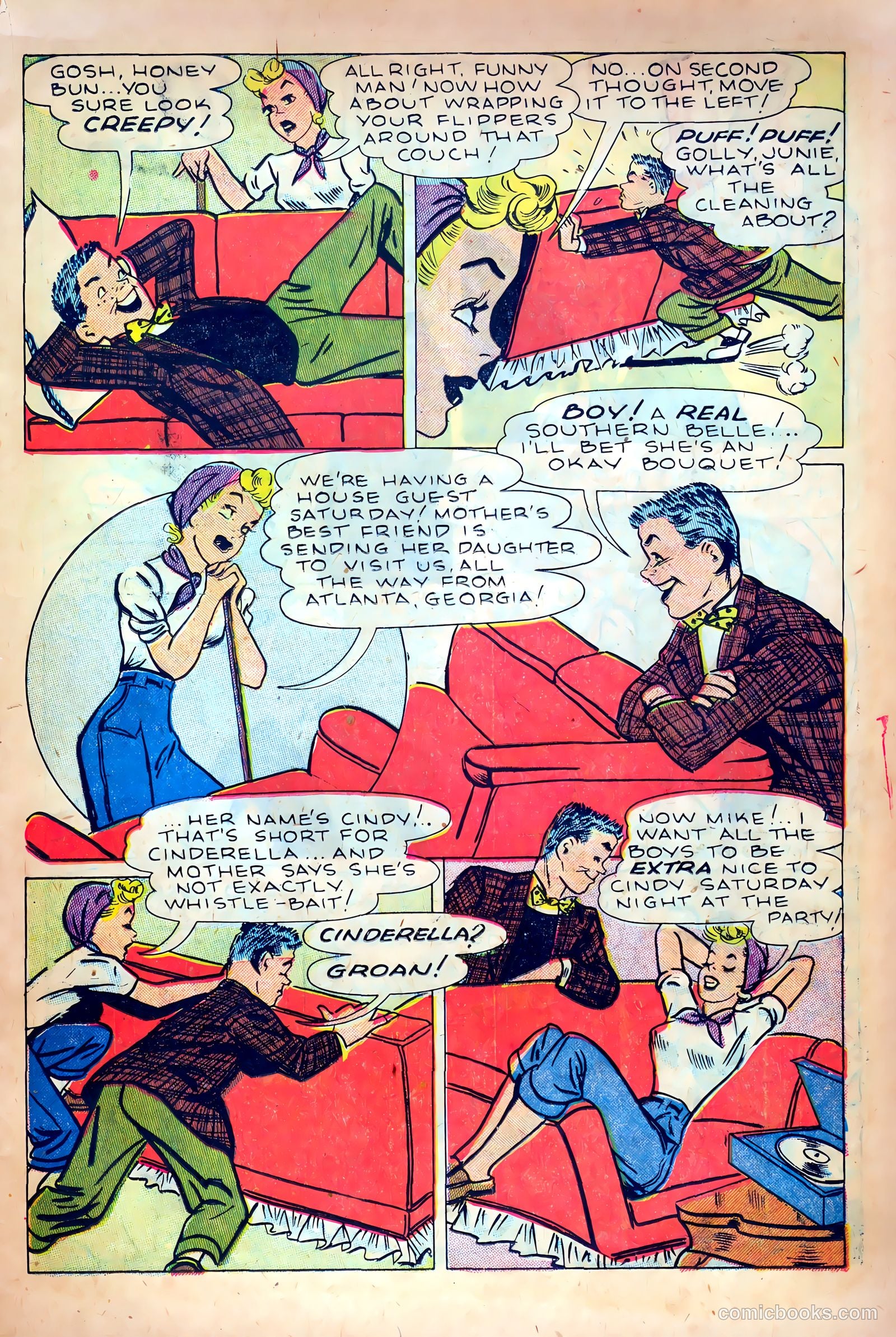 Junie Prom Comics #5 (1949) — page 15 of 36