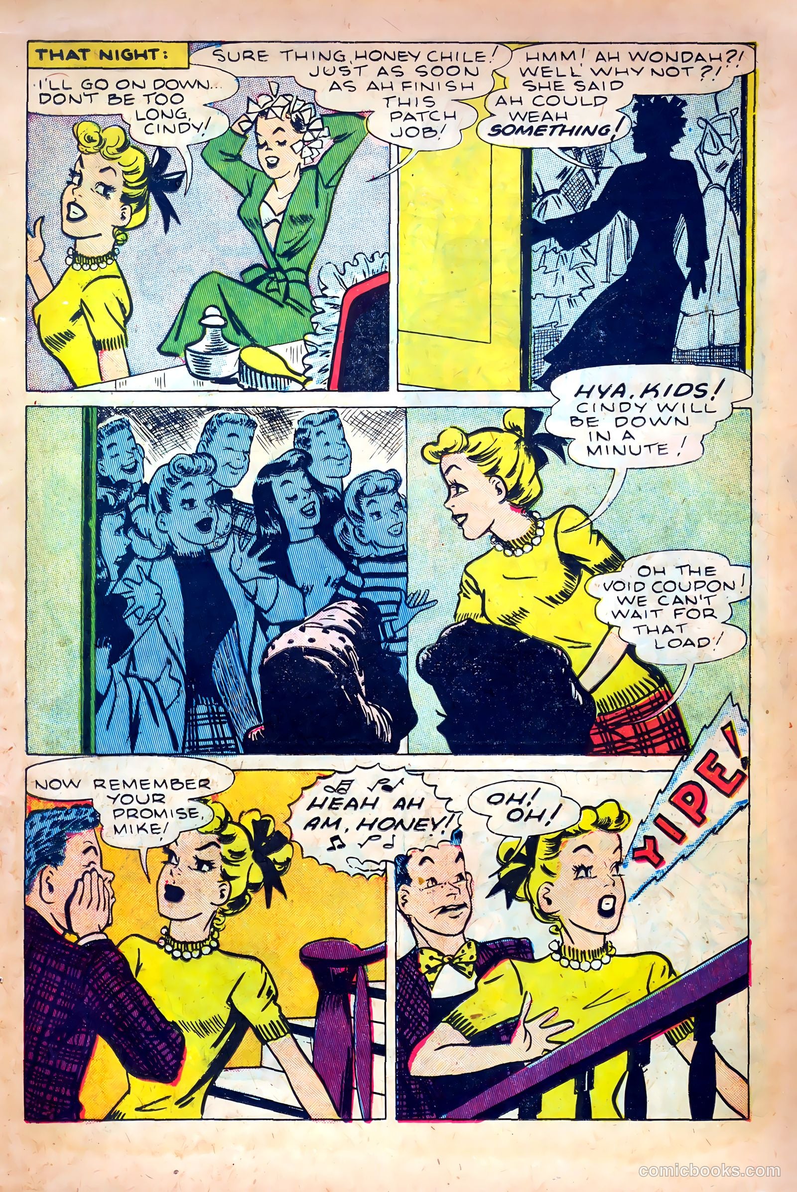 Junie Prom Comics #5 (1949) — page 19 of 36