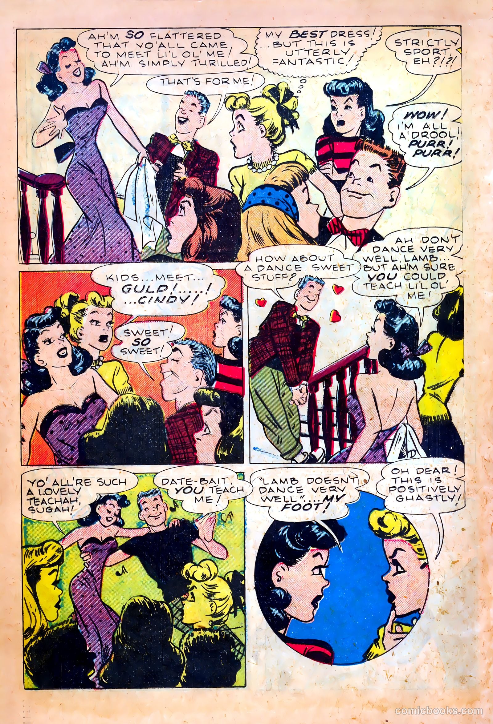 Junie Prom Comics #5 (1949) — page 20 of 36