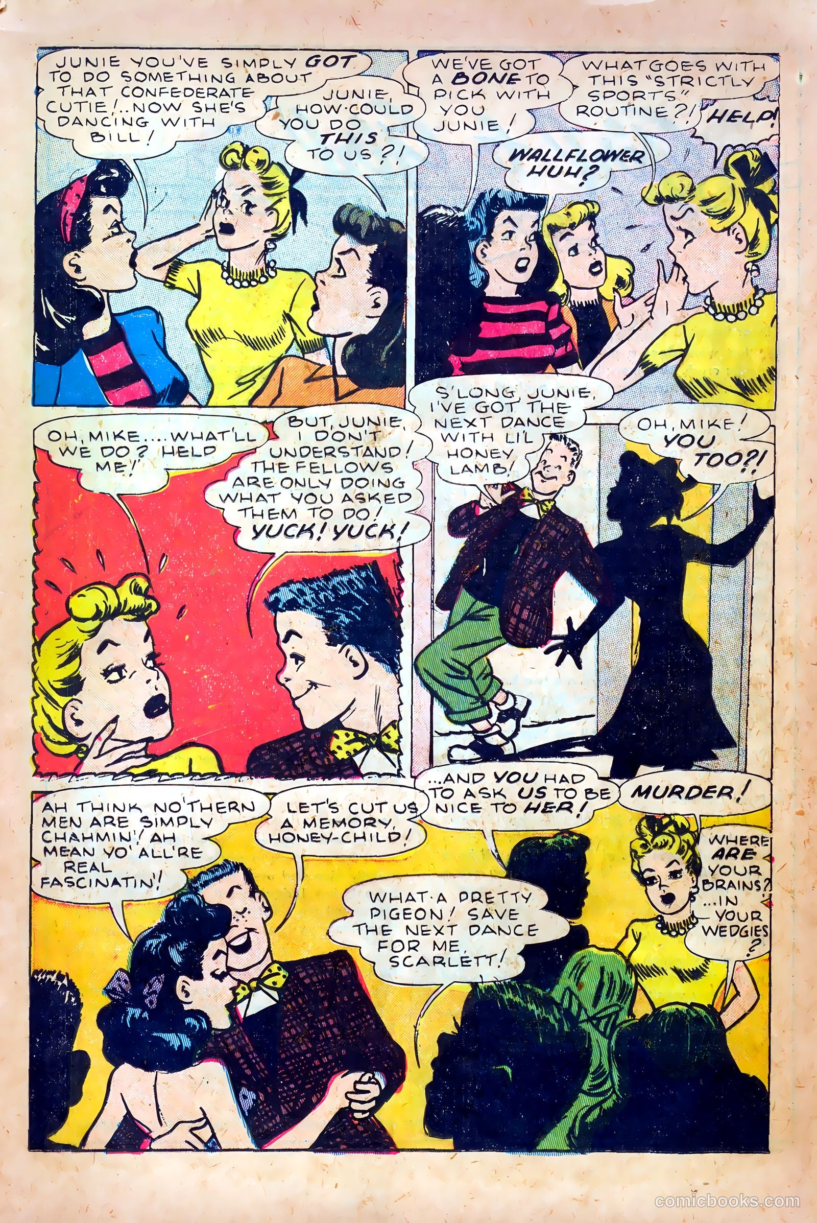 Junie Prom Comics #5 (1949) — page 21 of 36