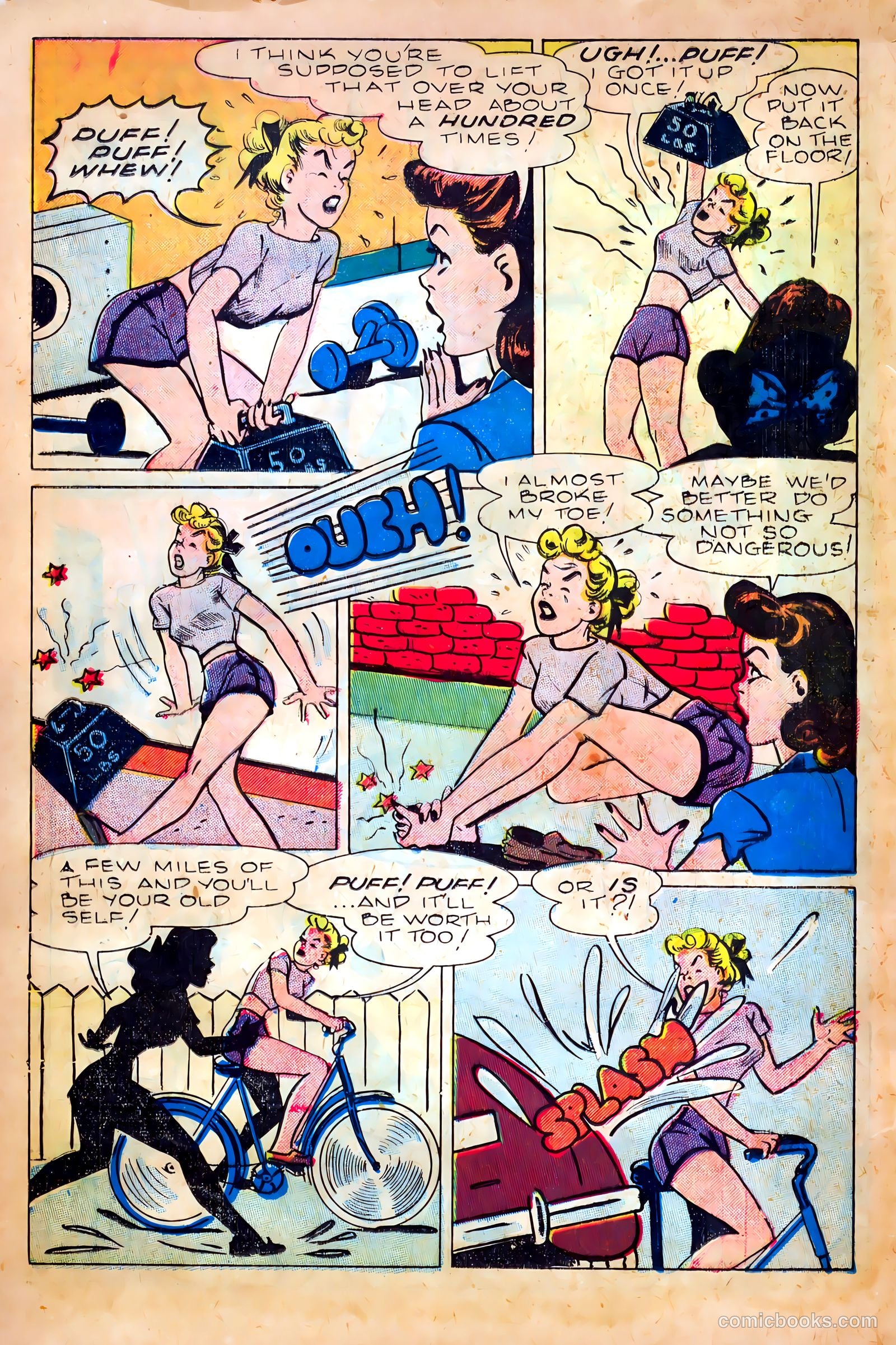 Junie Prom Comics #5 (1949) — page 24 of 36