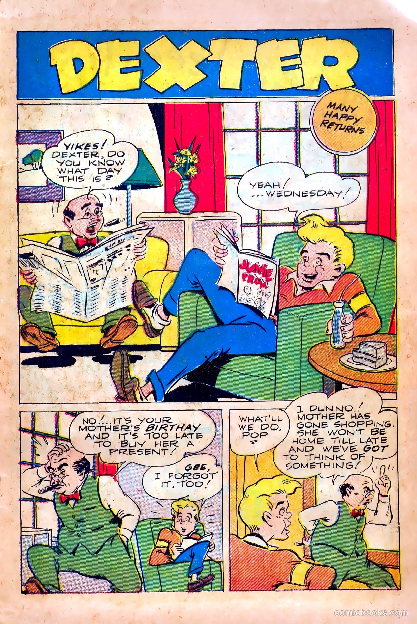 Junie Prom Comics #5 (1949) — page 29 of 36