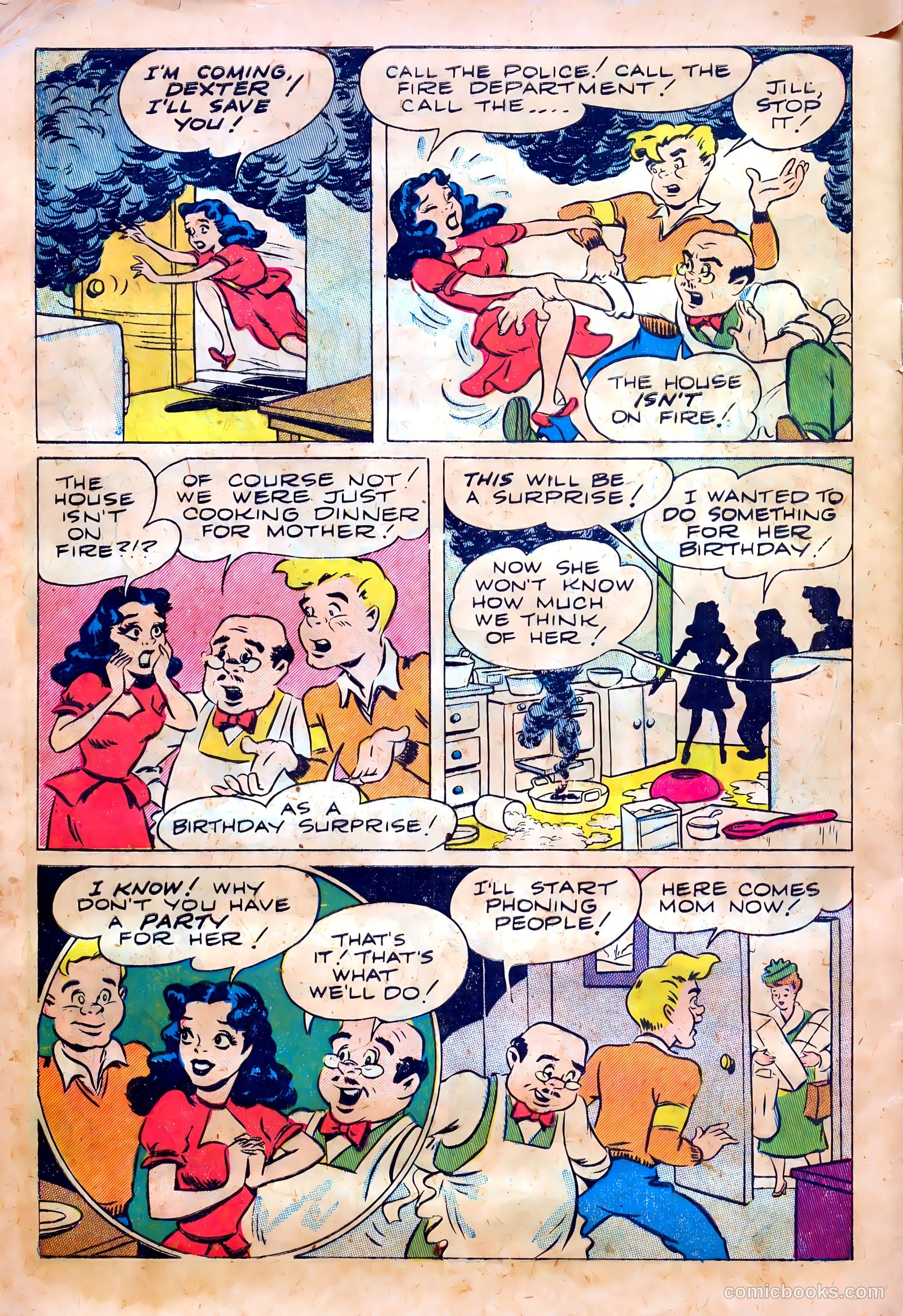 Junie Prom Comics #5 (1949) — page 32 of 36