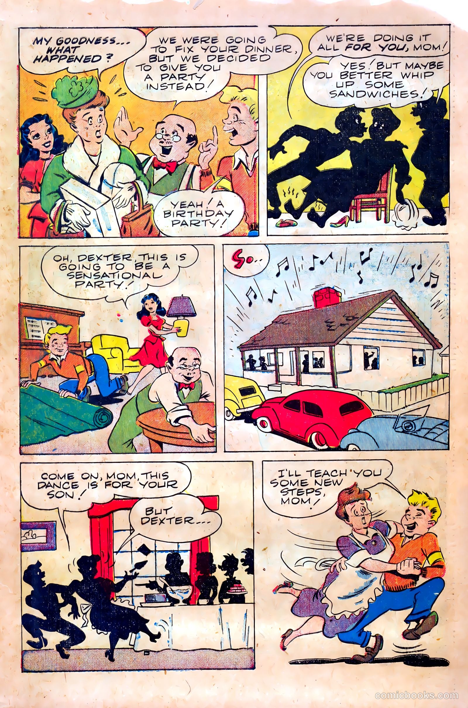 Junie Prom Comics #5 (1949) — page 33 of 36