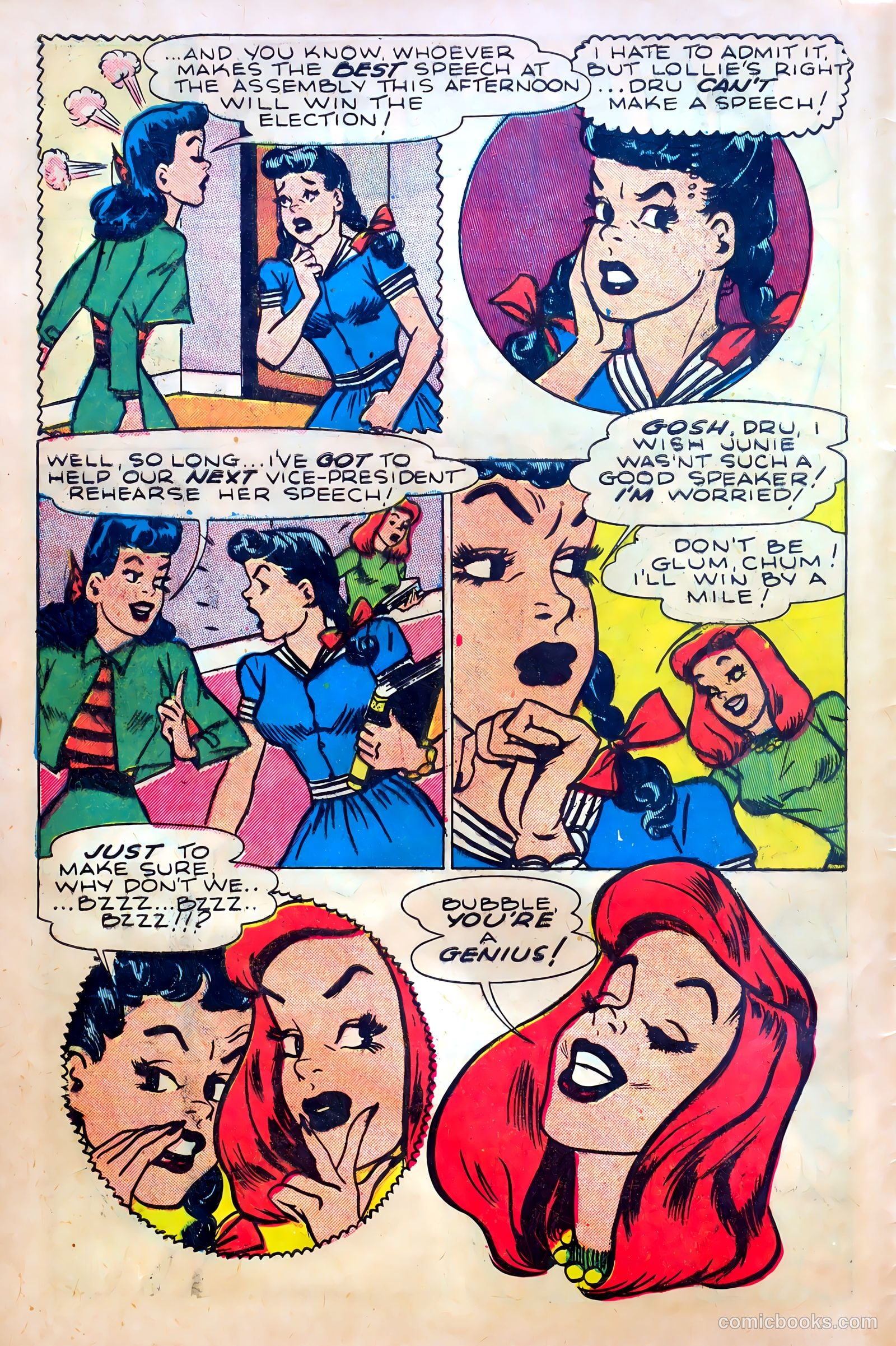 Junie Prom Comics #6 (1949) — page 4 of 36