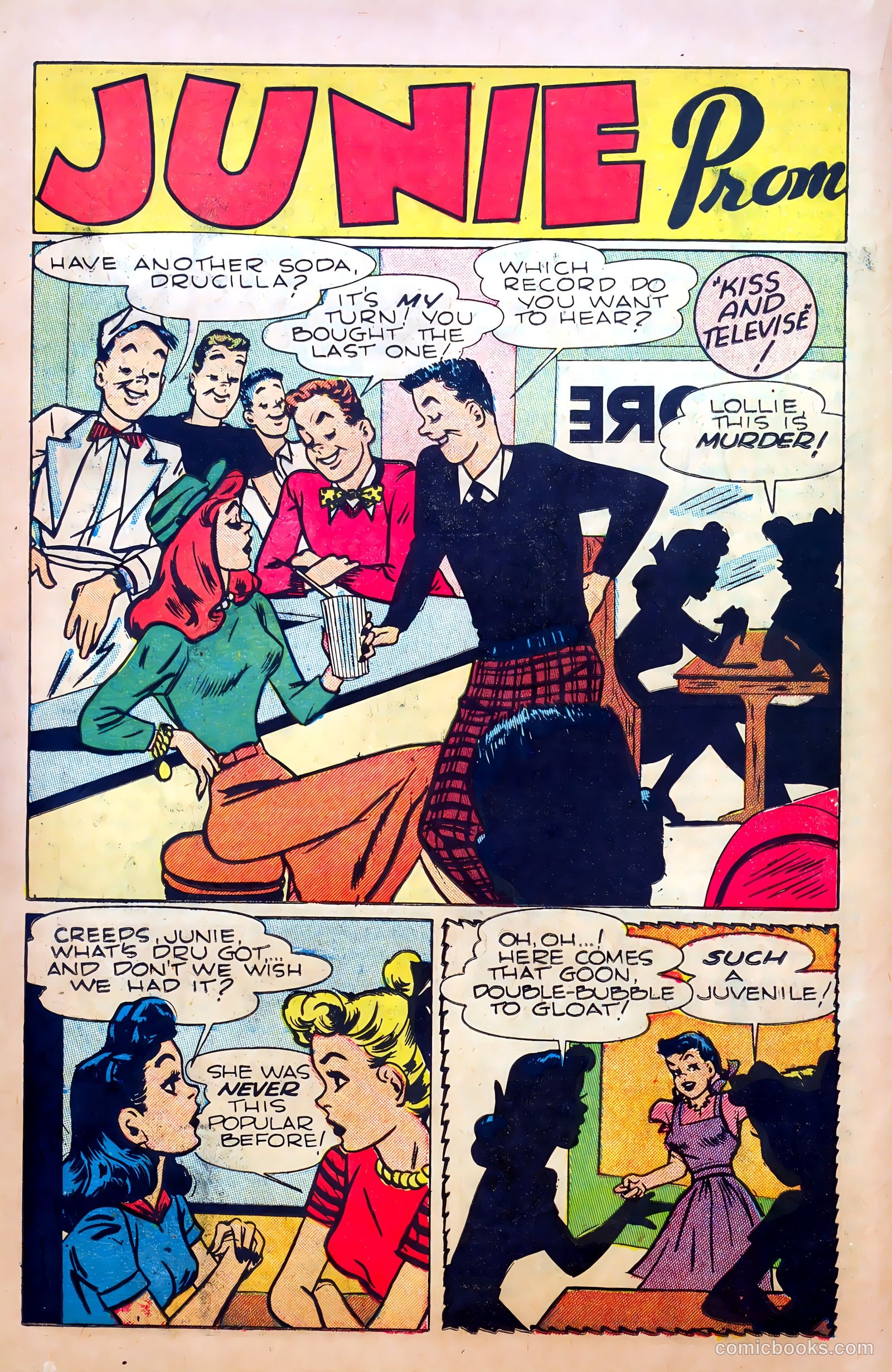 Junie Prom Comics #6 (1949) — page 14 of 36