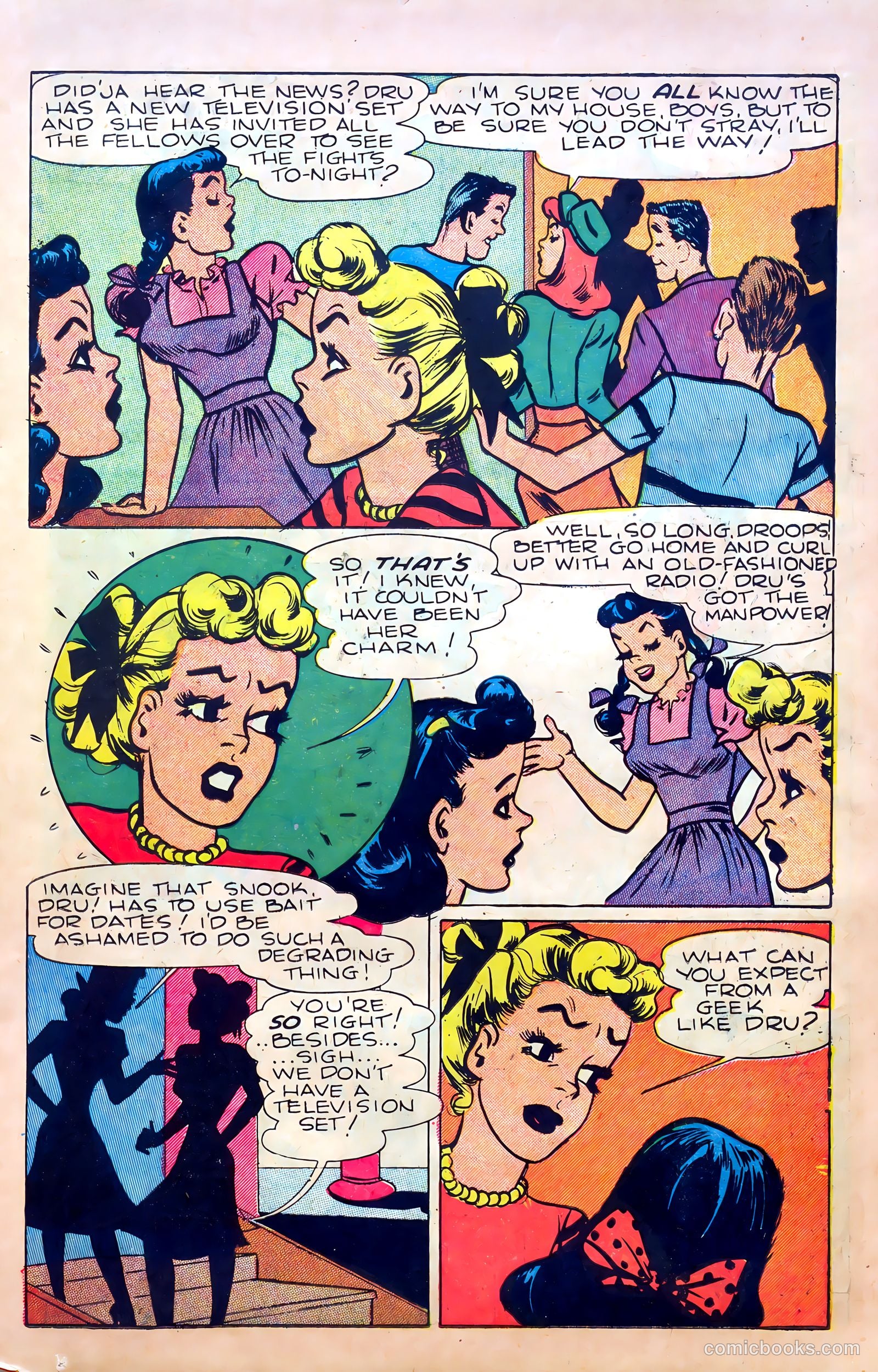 Junie Prom Comics #6 (1949) — page 15 of 36