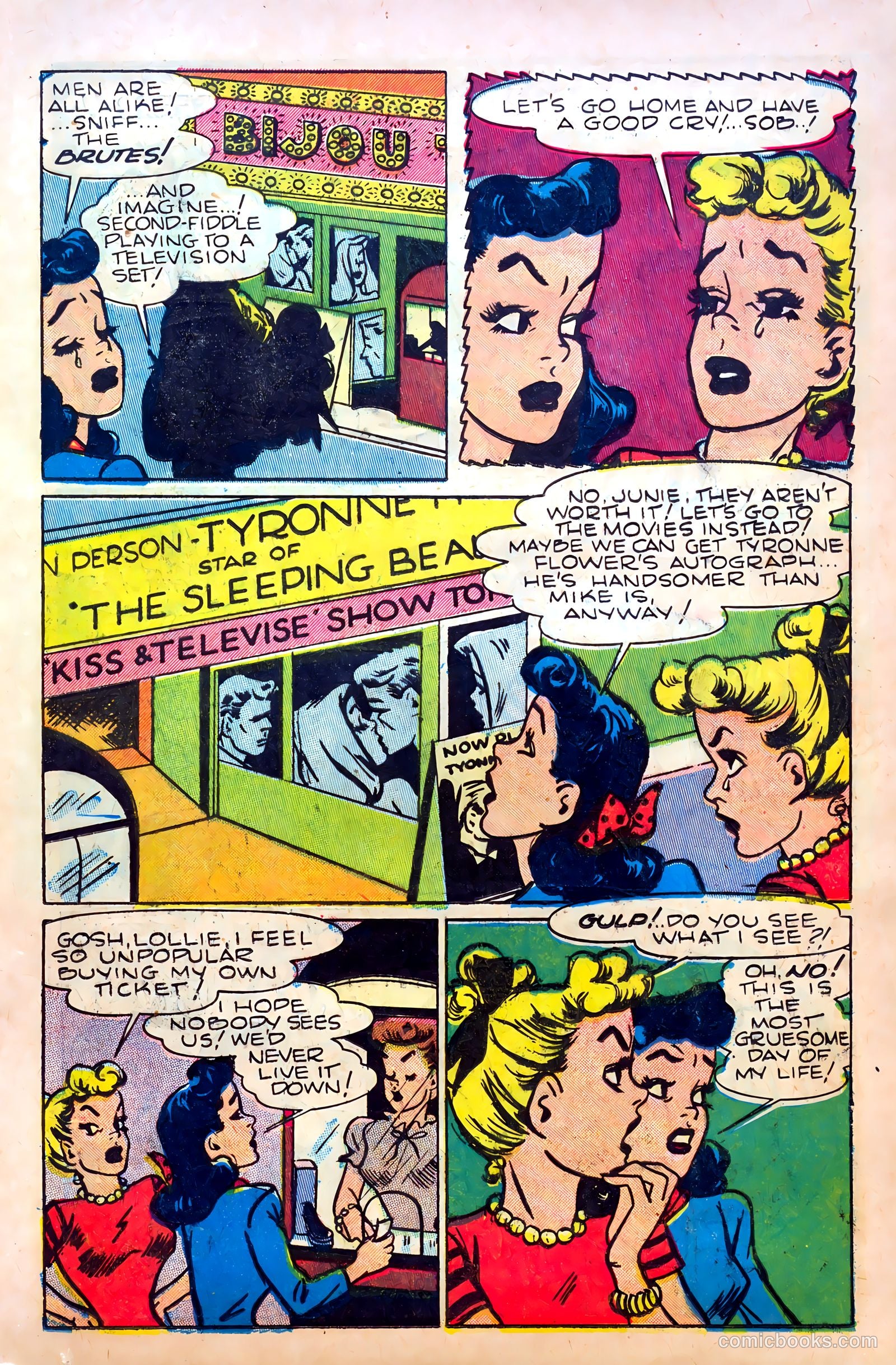 Junie Prom Comics #6 (1949) — page 17 of 36