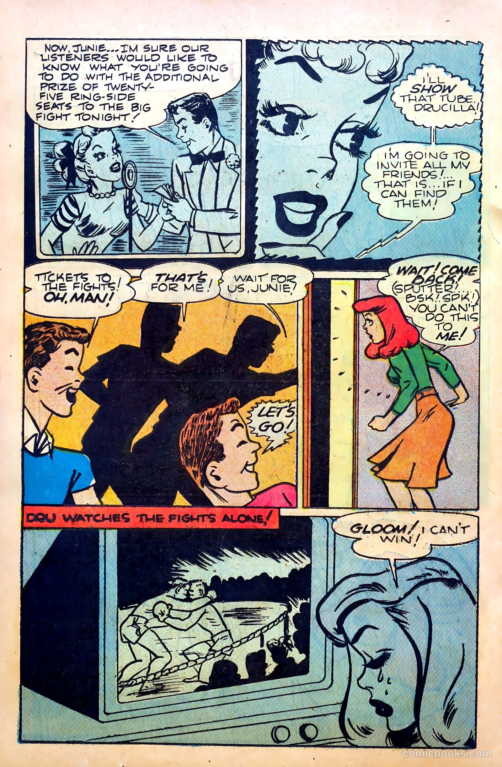 Junie Prom Comics #6 (1949) — page 20 of 36