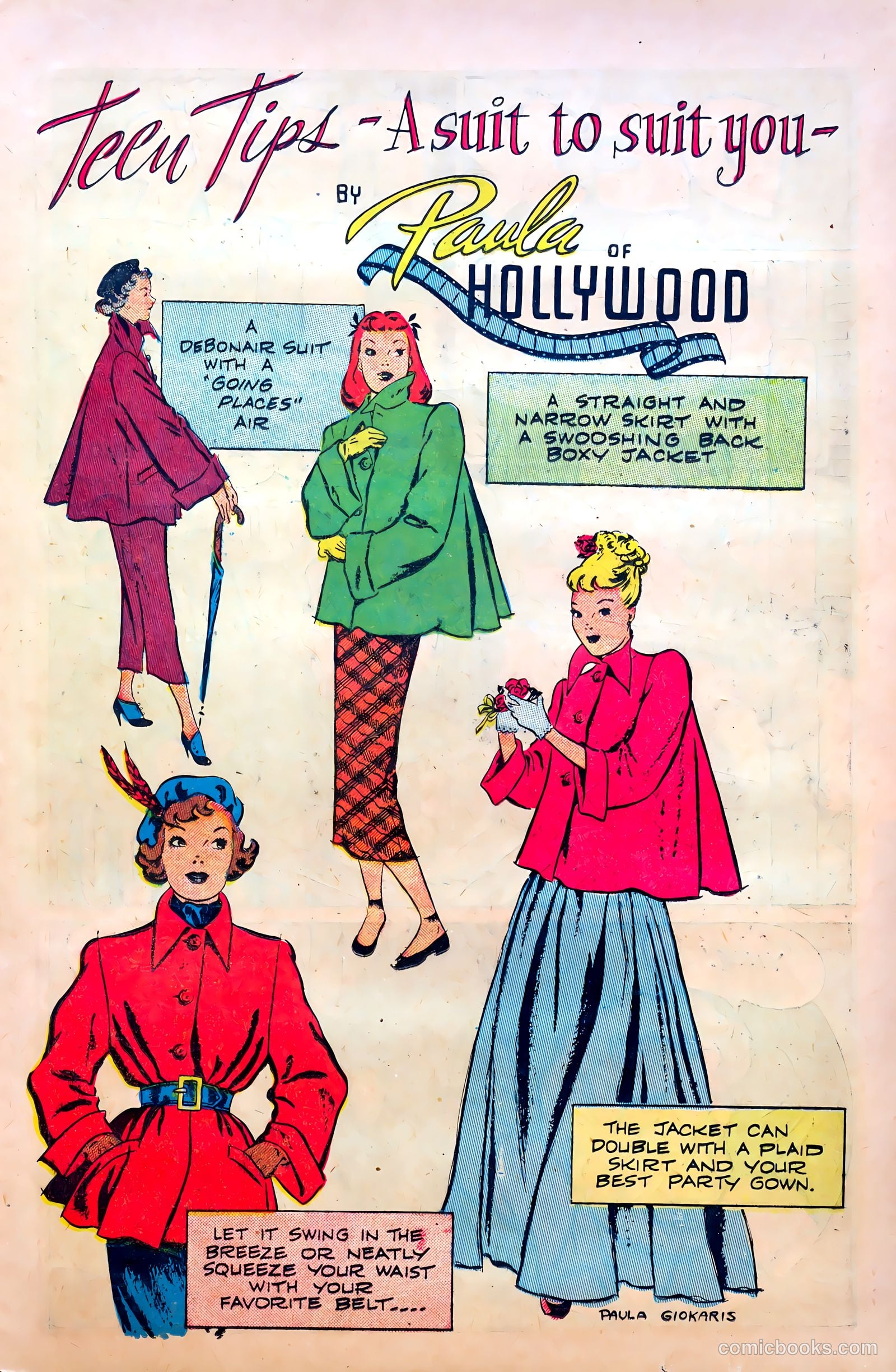 Junie Prom Comics #6 (1949) — page 21 of 36
