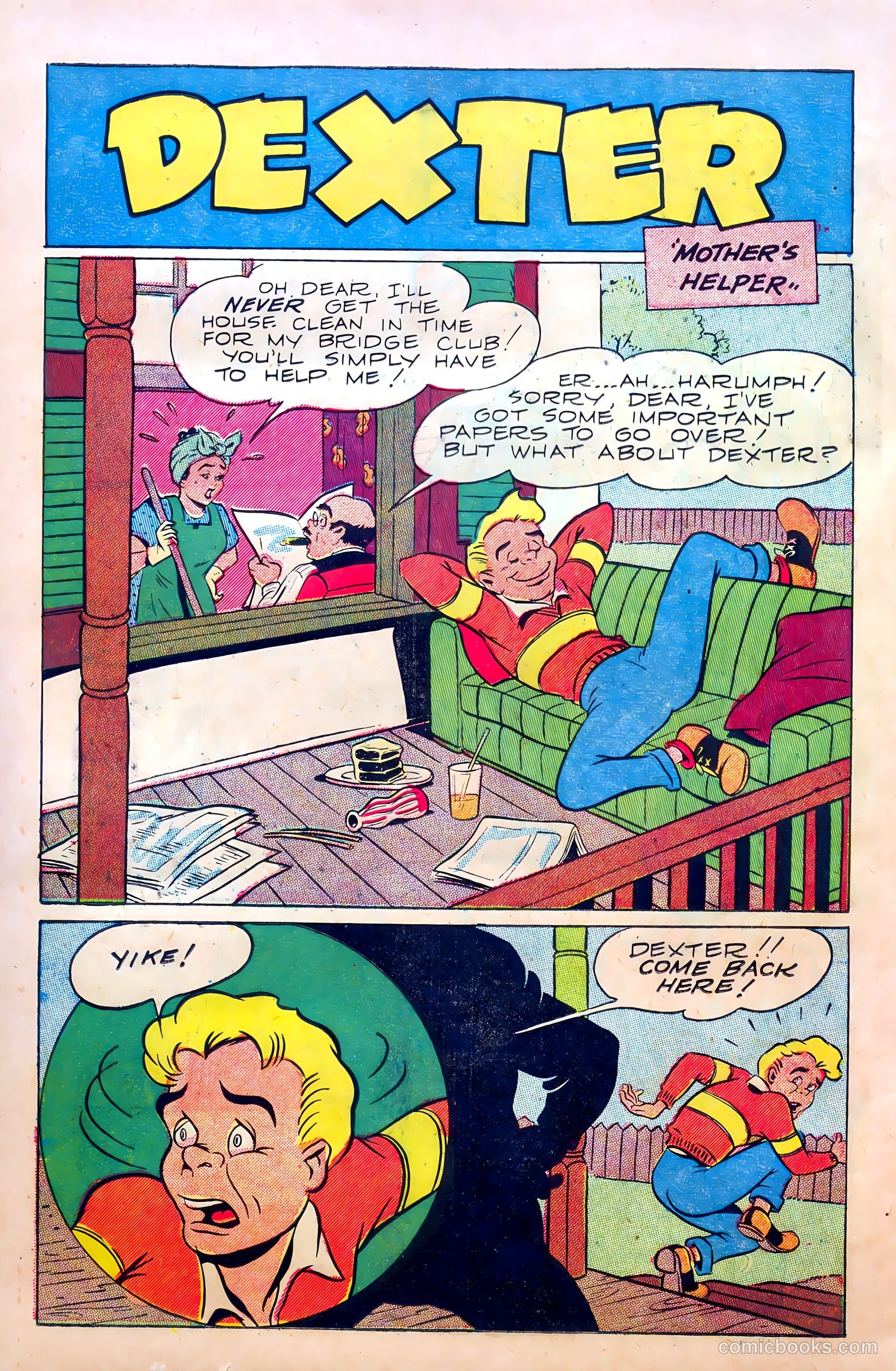 Junie Prom Comics #6 (1949) — page 22 of 36