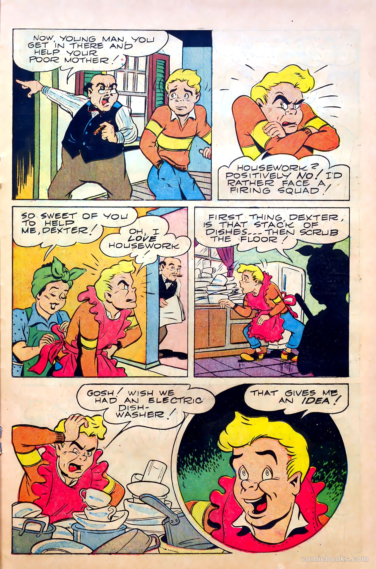 Junie Prom Comics #6 (1949) — page 23 of 36