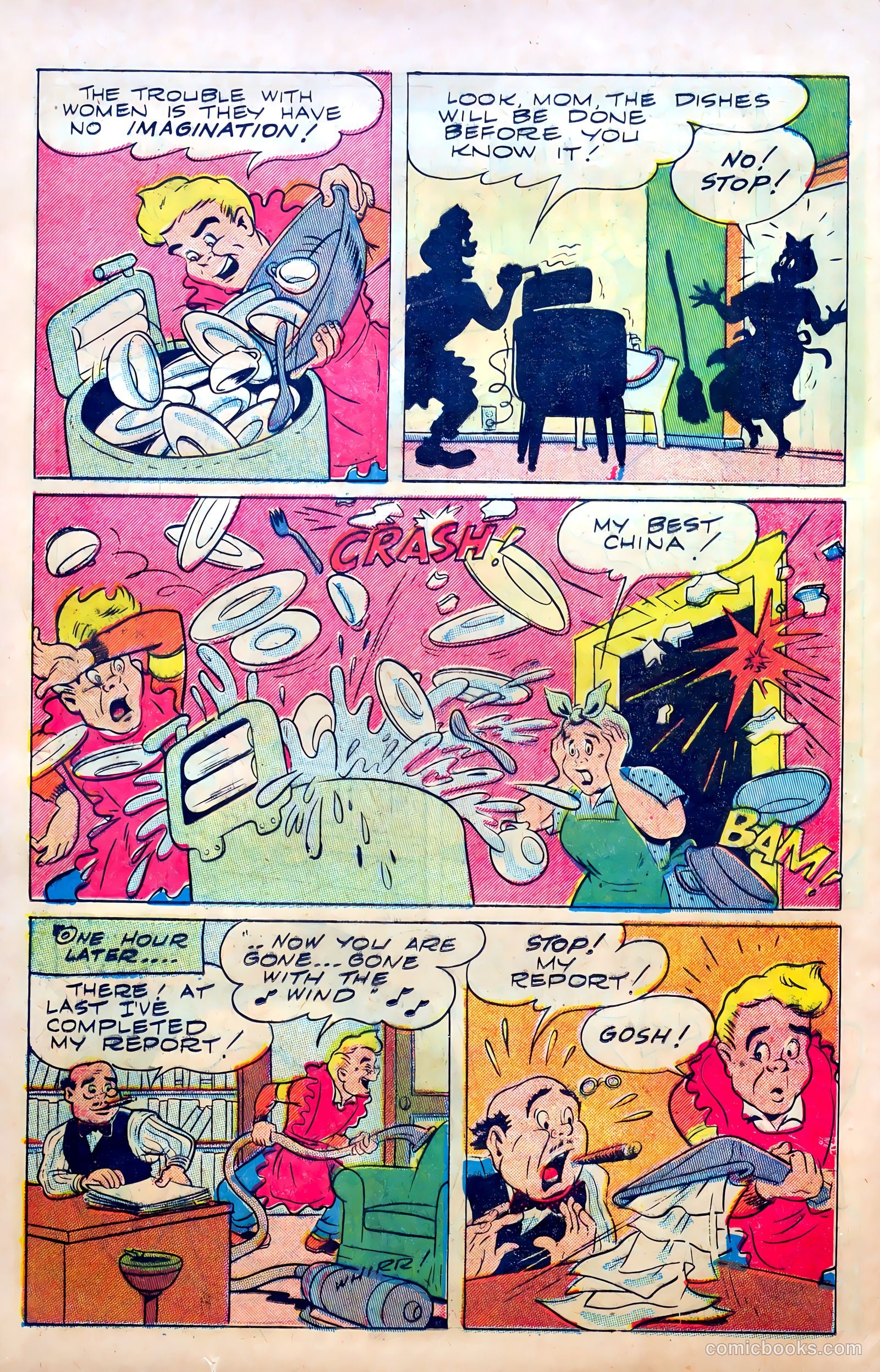 Junie Prom Comics #6 (1949) — page 24 of 36