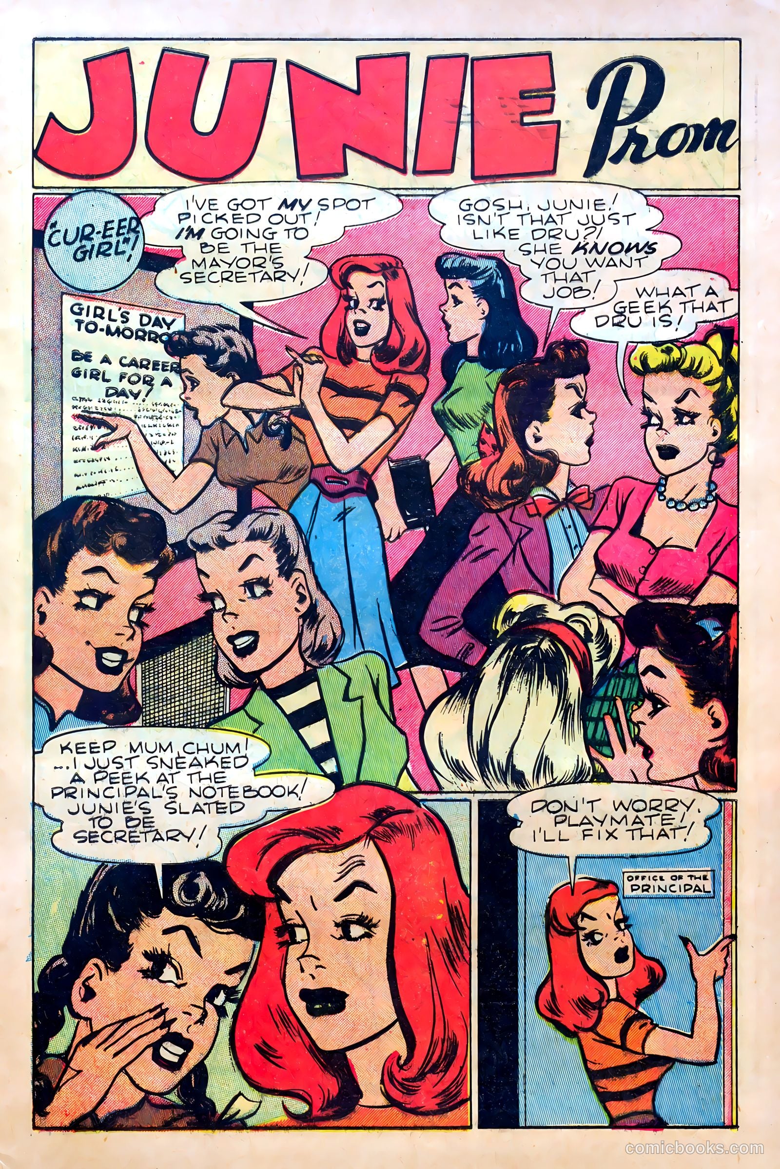 Junie Prom Comics #6 (1949) — page 29 of 36
