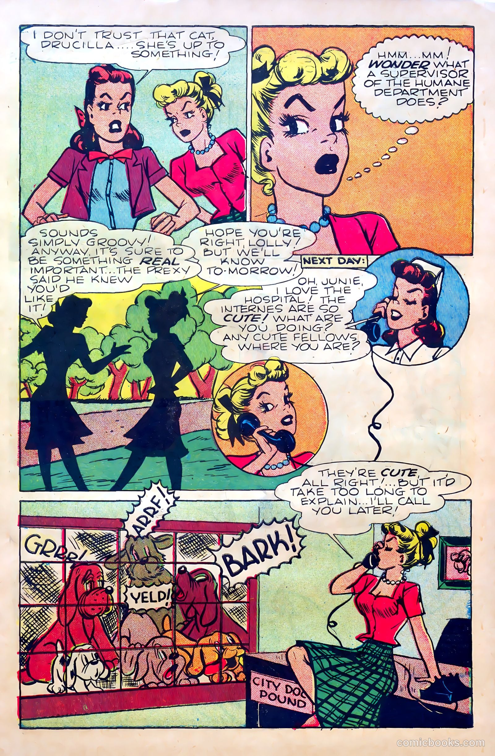 Junie Prom Comics #6 (1949) — page 31 of 36