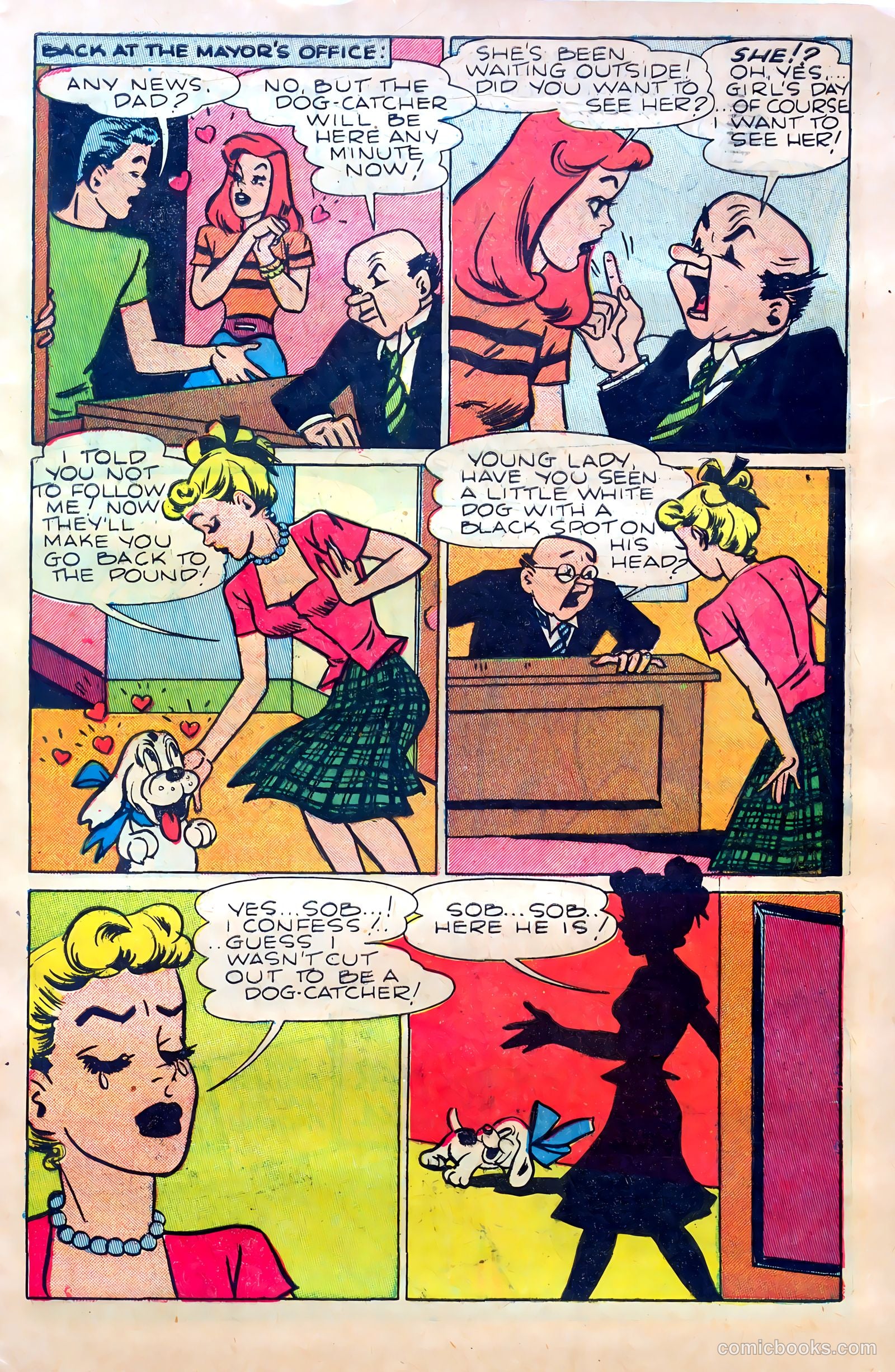 Junie Prom Comics #6 (1949) — page 33 of 36