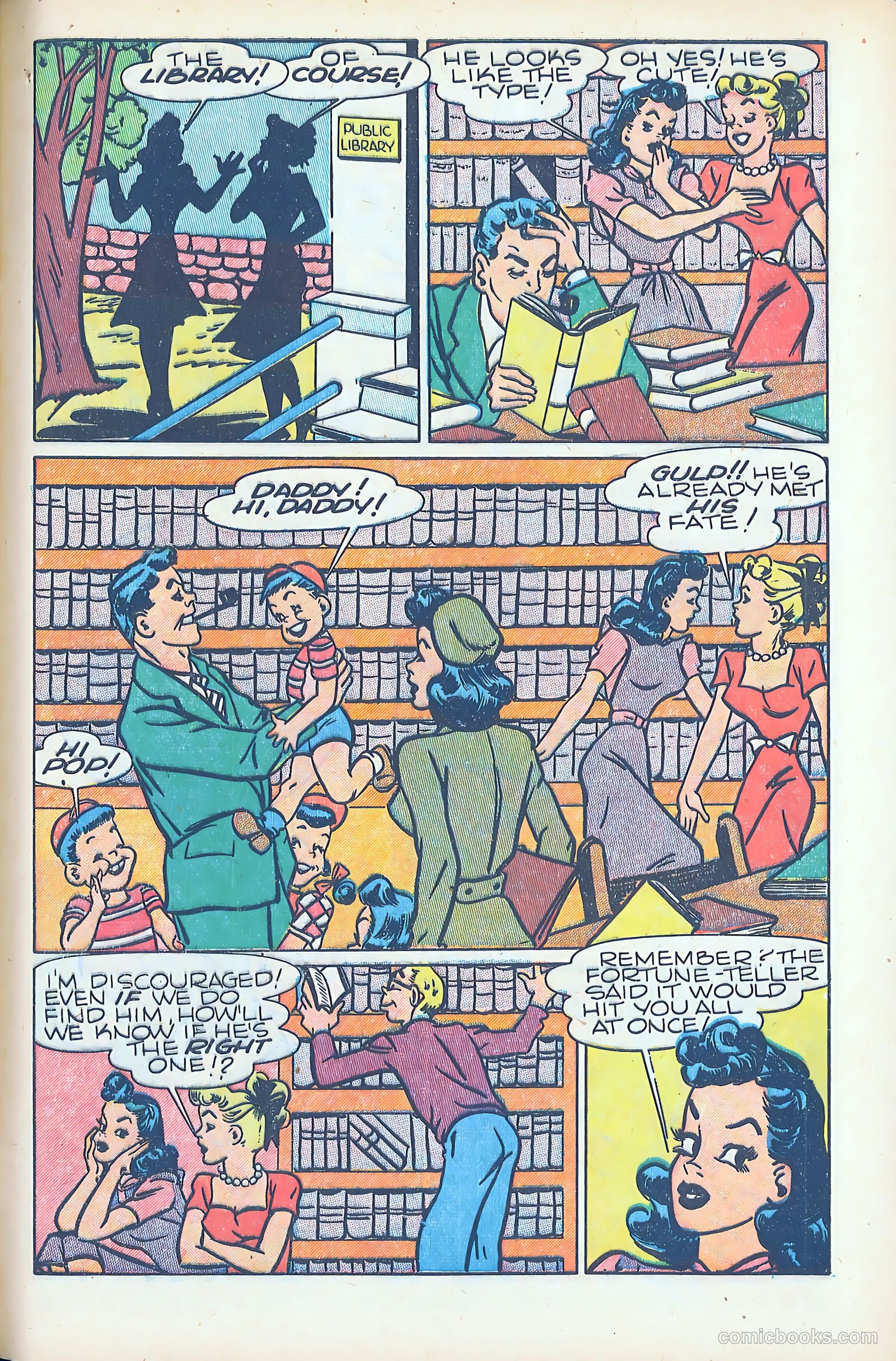 Junie Prom Comics #7 (1949) — page 5 of 36