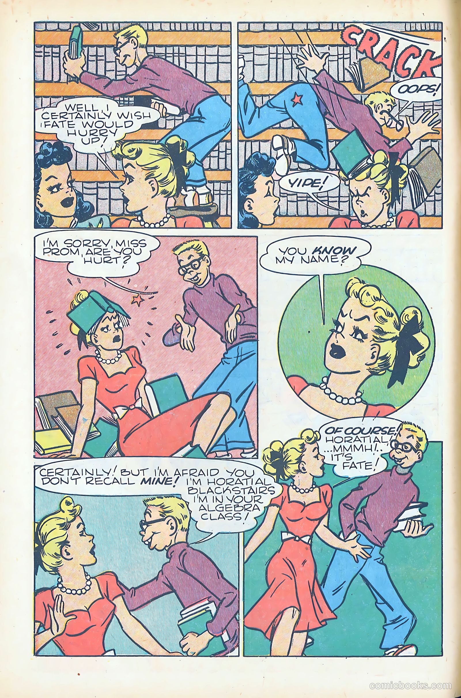 Junie Prom Comics #7 (1949) — page 6 of 36