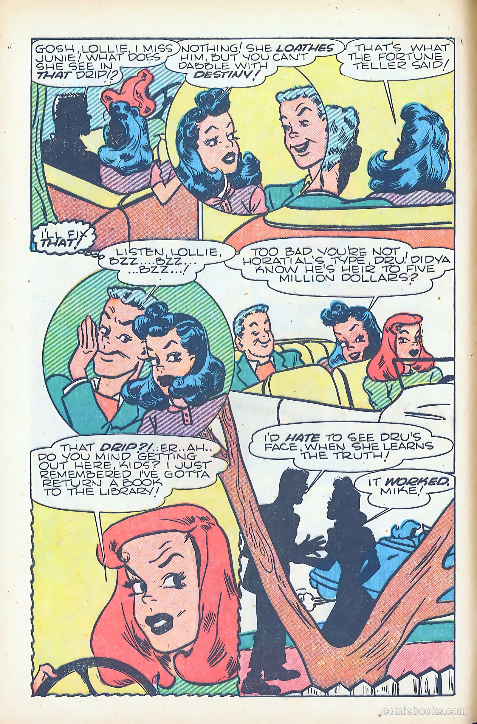 Junie Prom Comics #7 (1949) — page 8 of 36