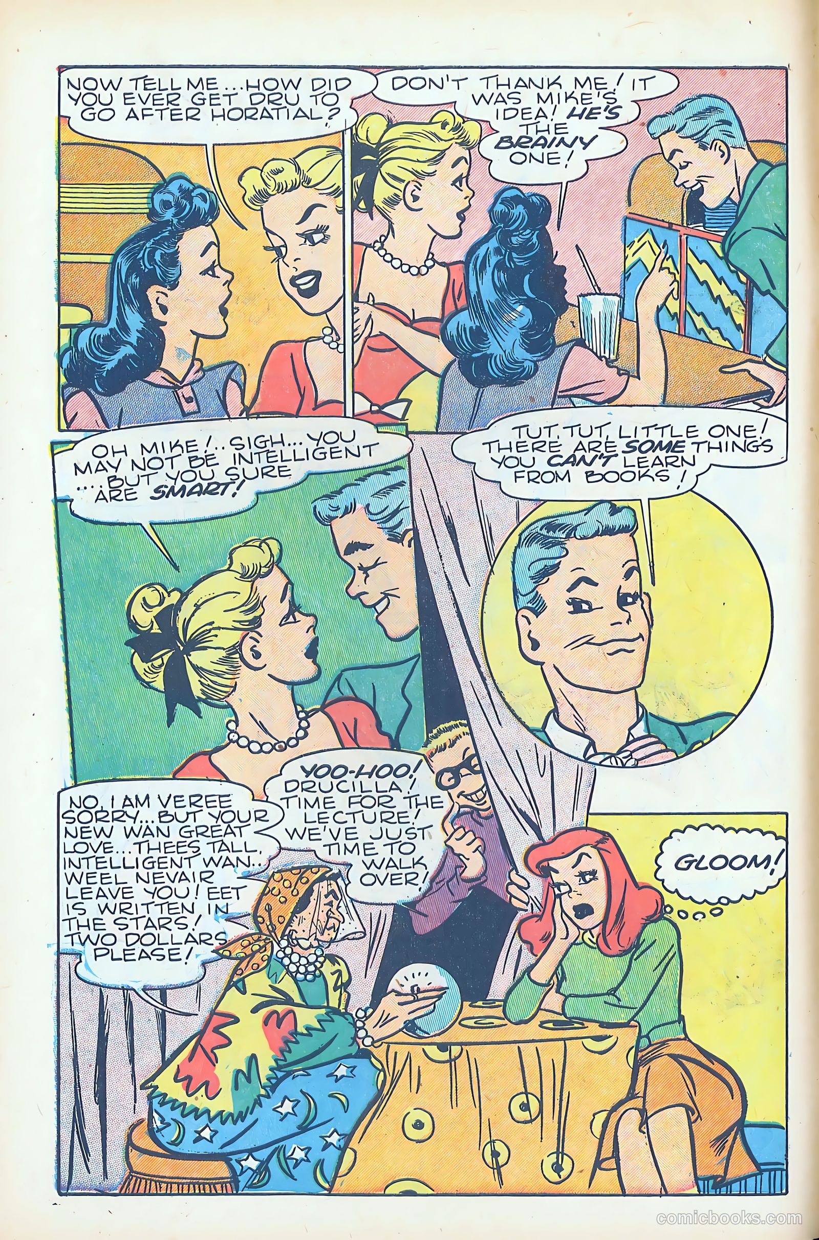 Junie Prom Comics #7 (1949) — page 10 of 36
