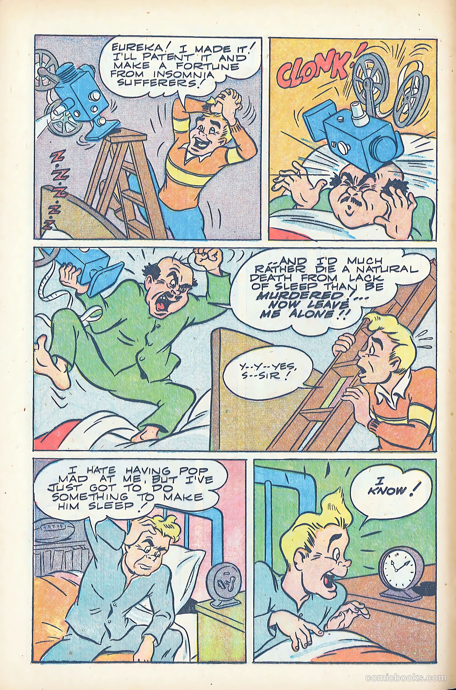 Junie Prom Comics #7 (1949) — page 16 of 36