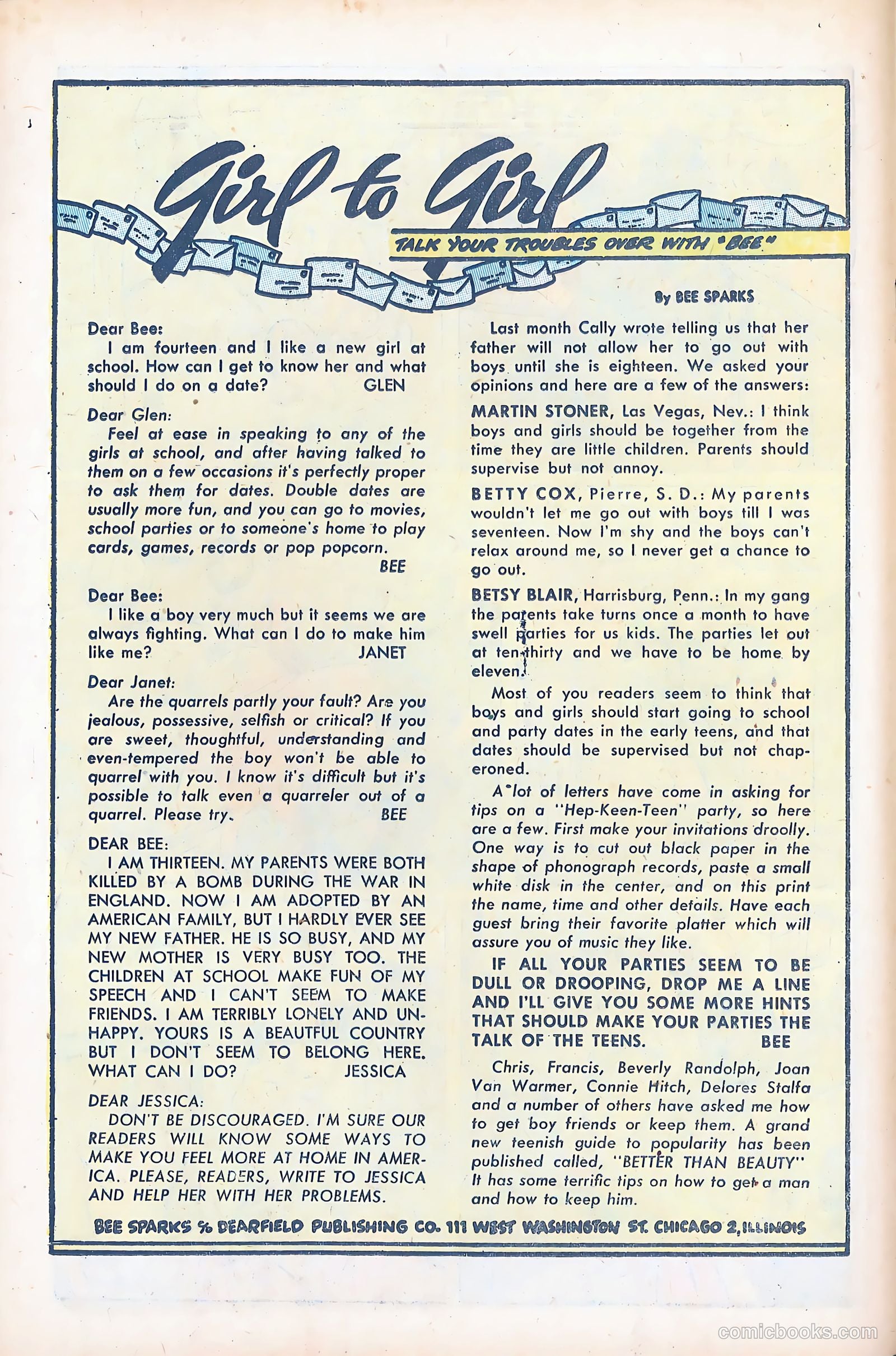 Junie Prom Comics #7 (1949) — page 18 of 36