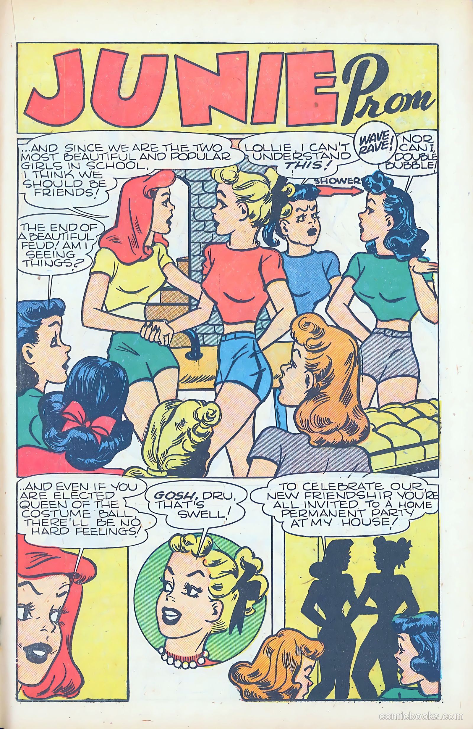 Junie Prom Comics #7 (1949) — page 19 of 36