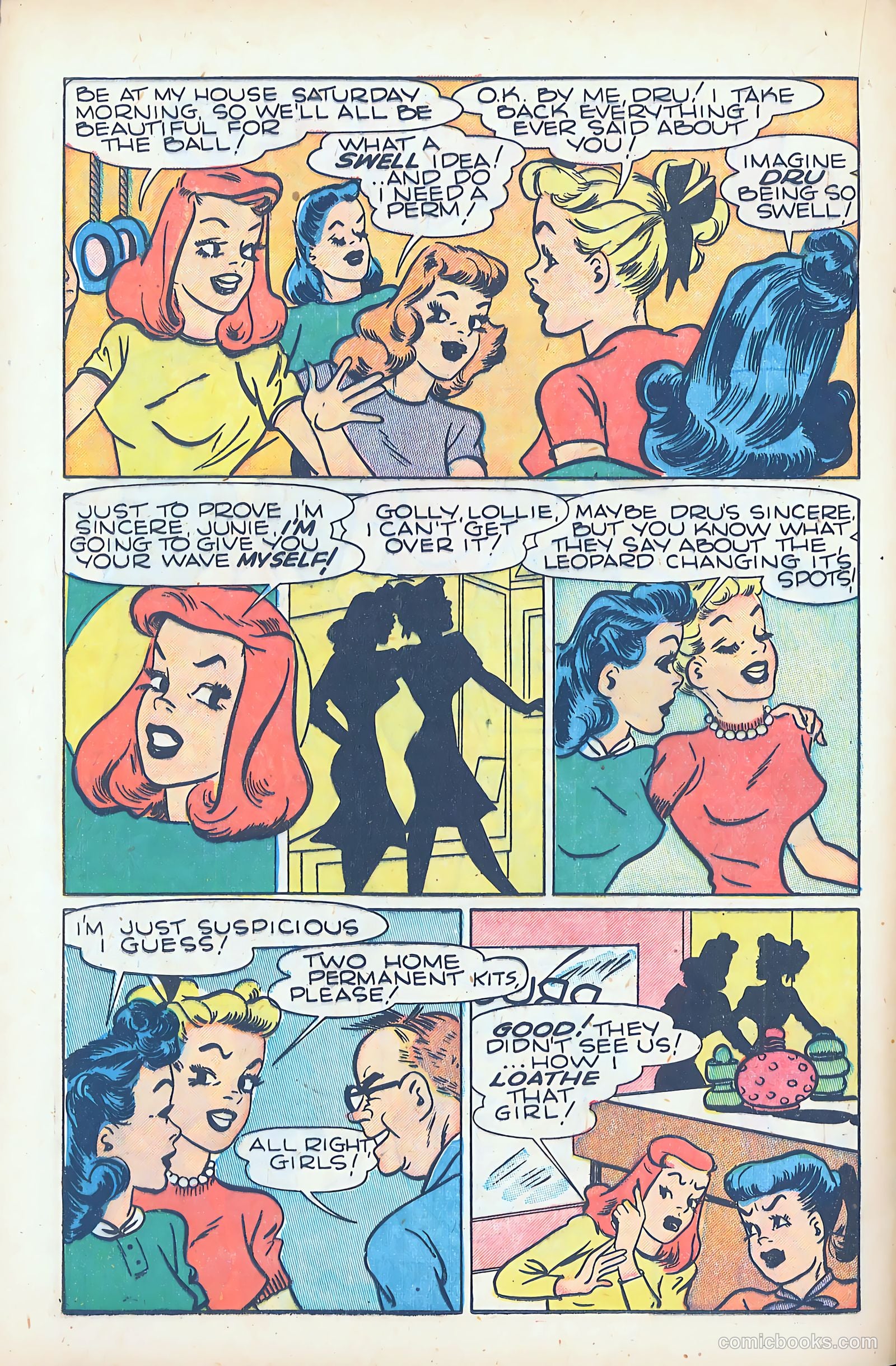 Junie Prom Comics #7 (1949) — page 20 of 36