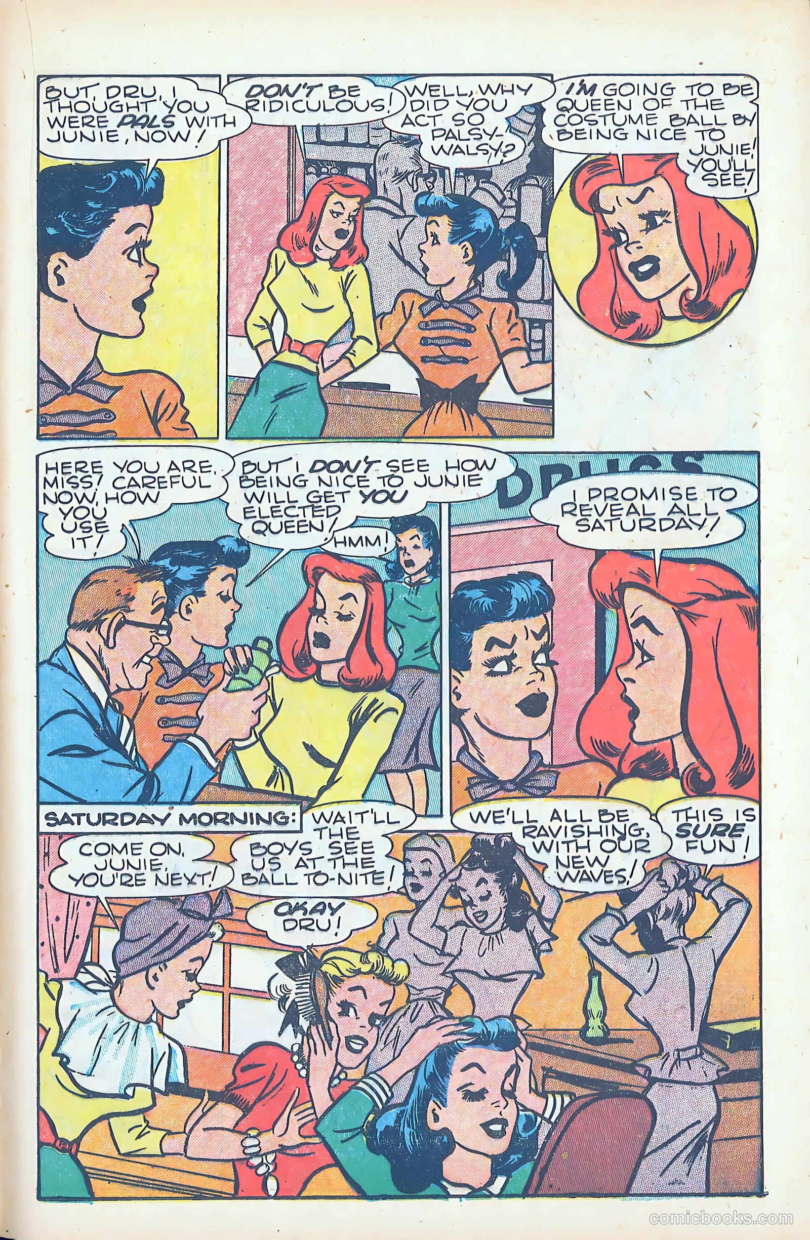 Junie Prom Comics #7 (1949) — page 21 of 36