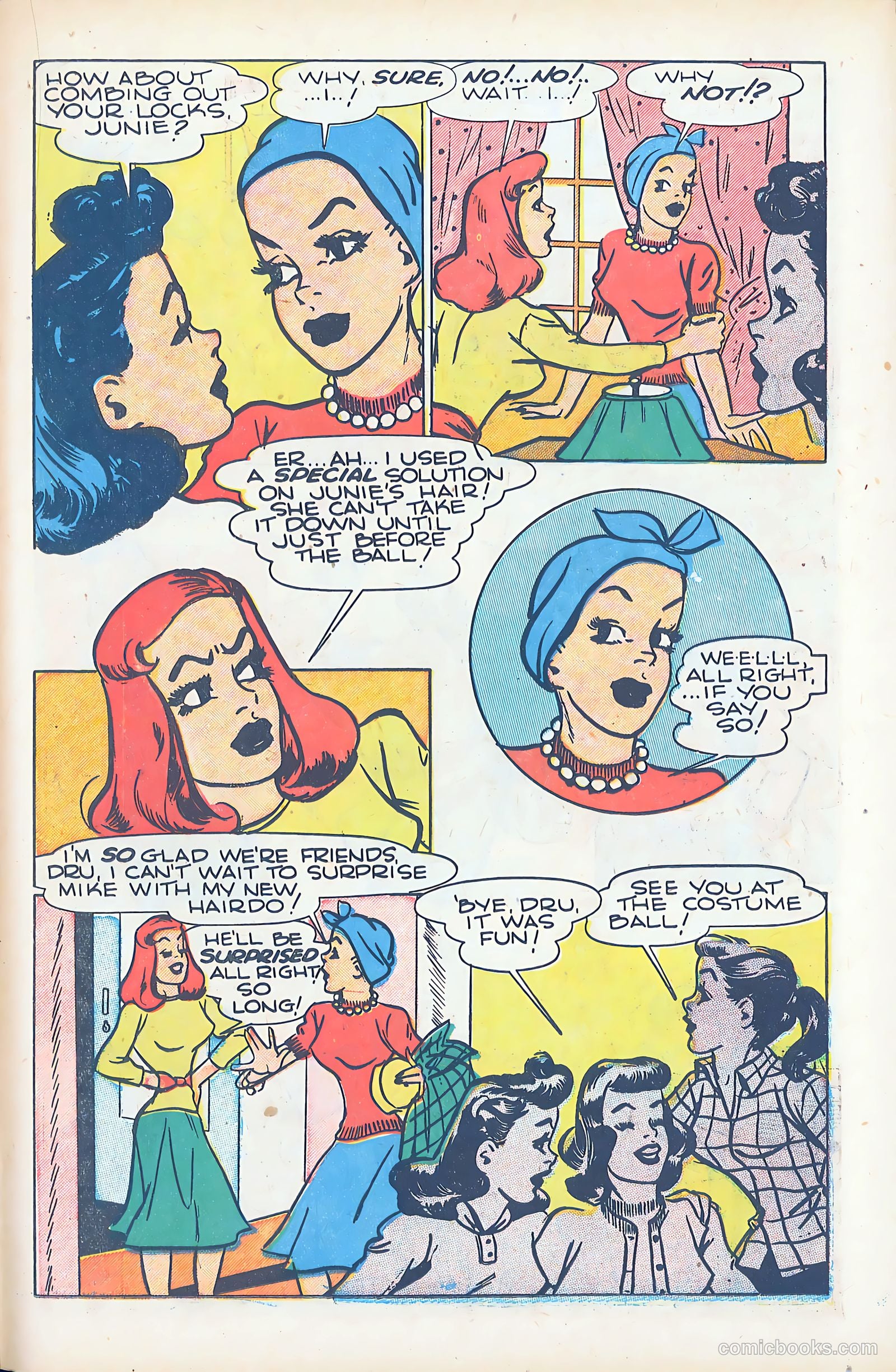 Junie Prom Comics #7 (1949) — page 23 of 36