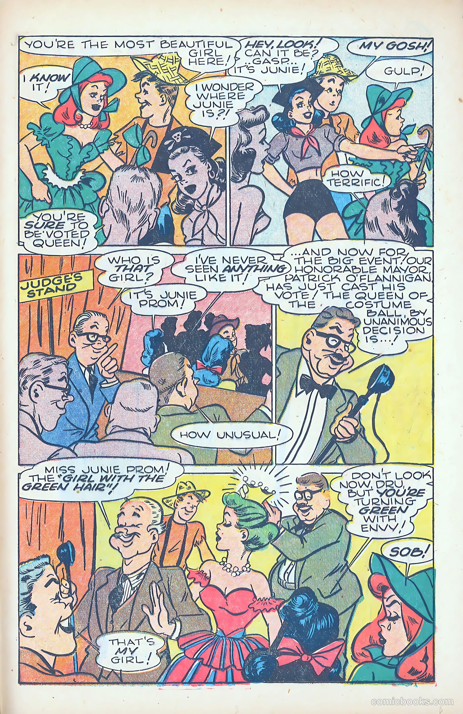 Junie Prom Comics #7 (1949) — page 25 of 36