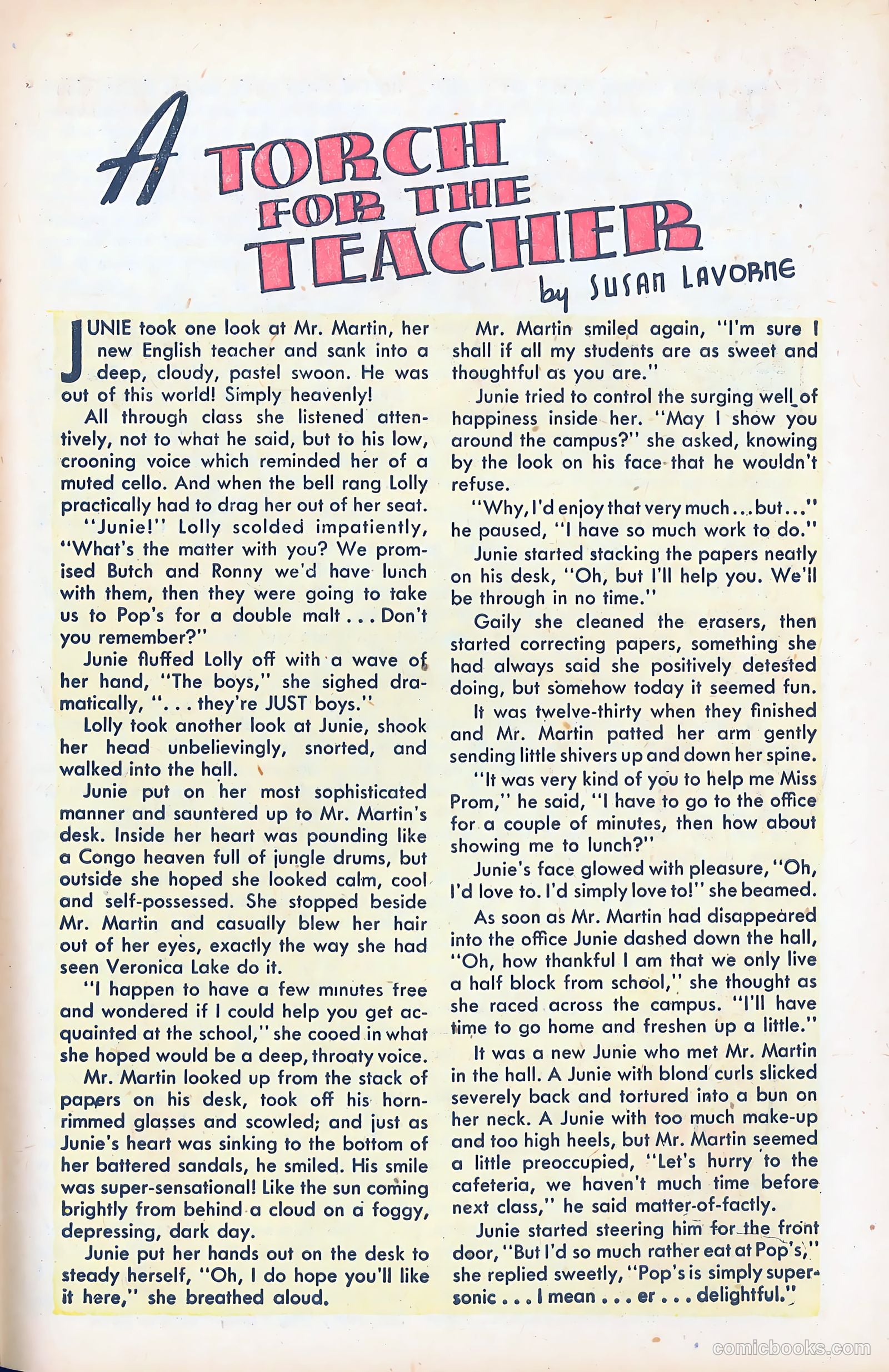 Junie Prom Comics #7 (1949) — page 27 of 36