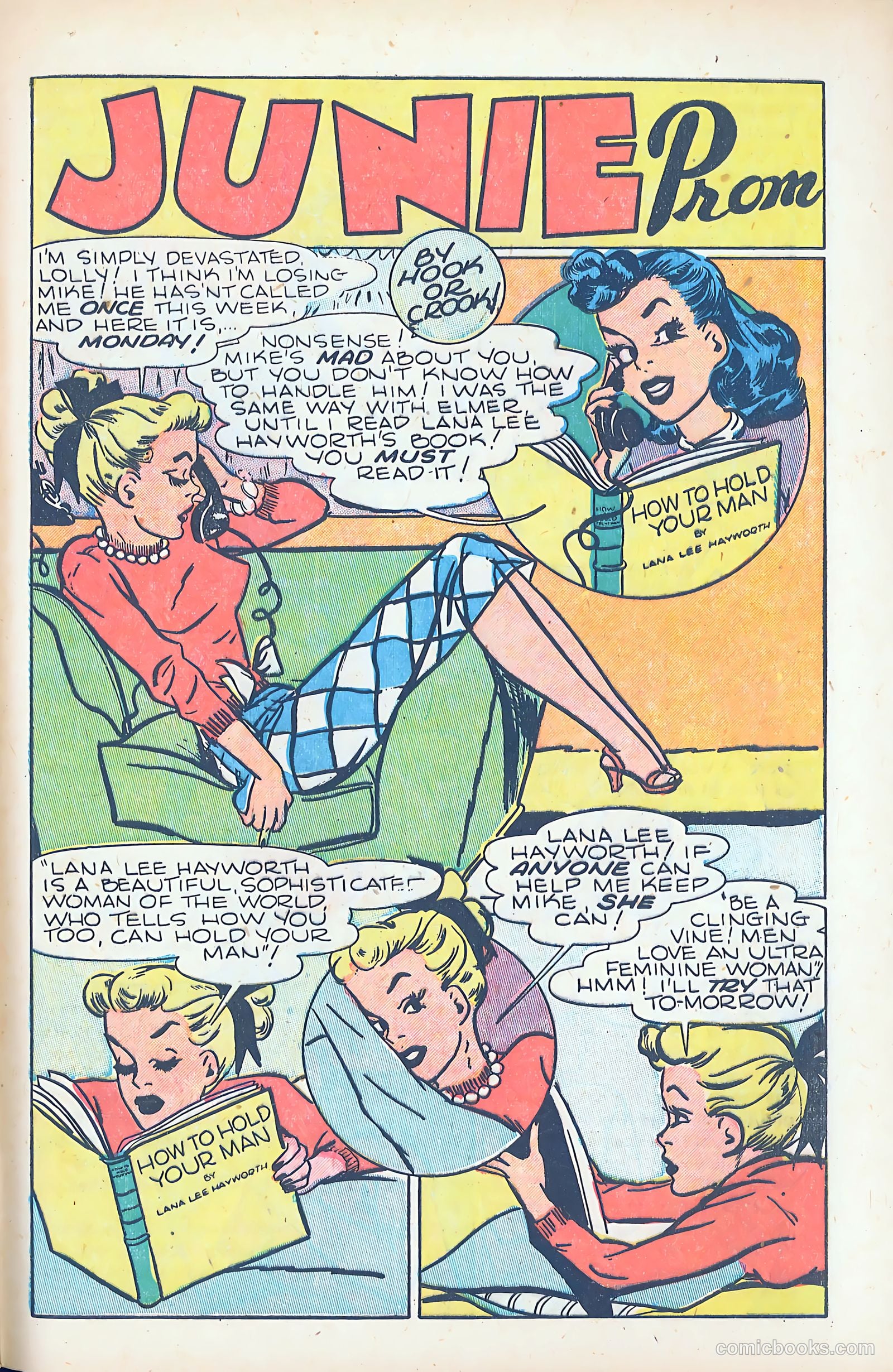 Junie Prom Comics #7 (1949) — page 29 of 36