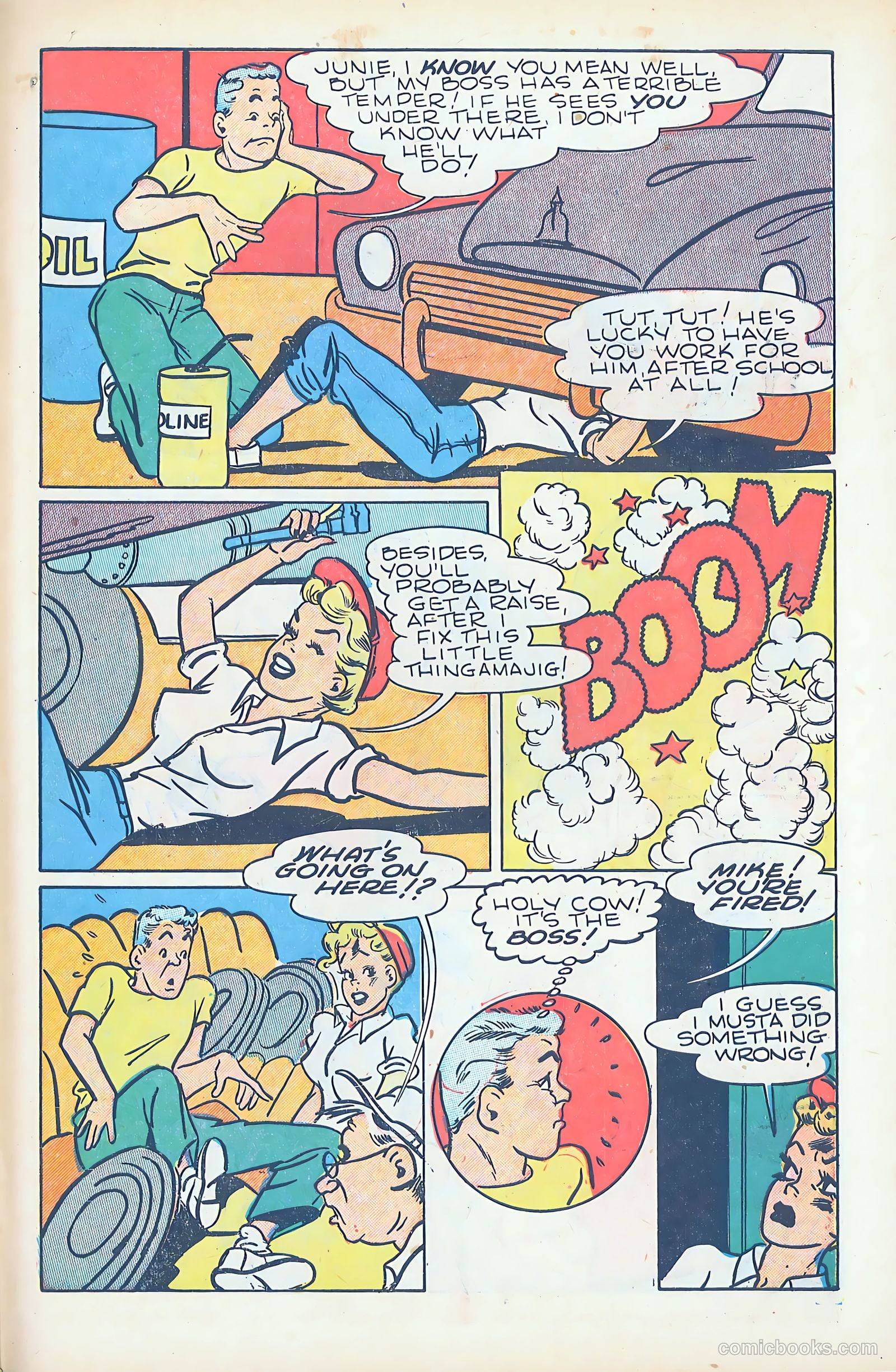Junie Prom Comics #7 (1949) — page 31 of 36